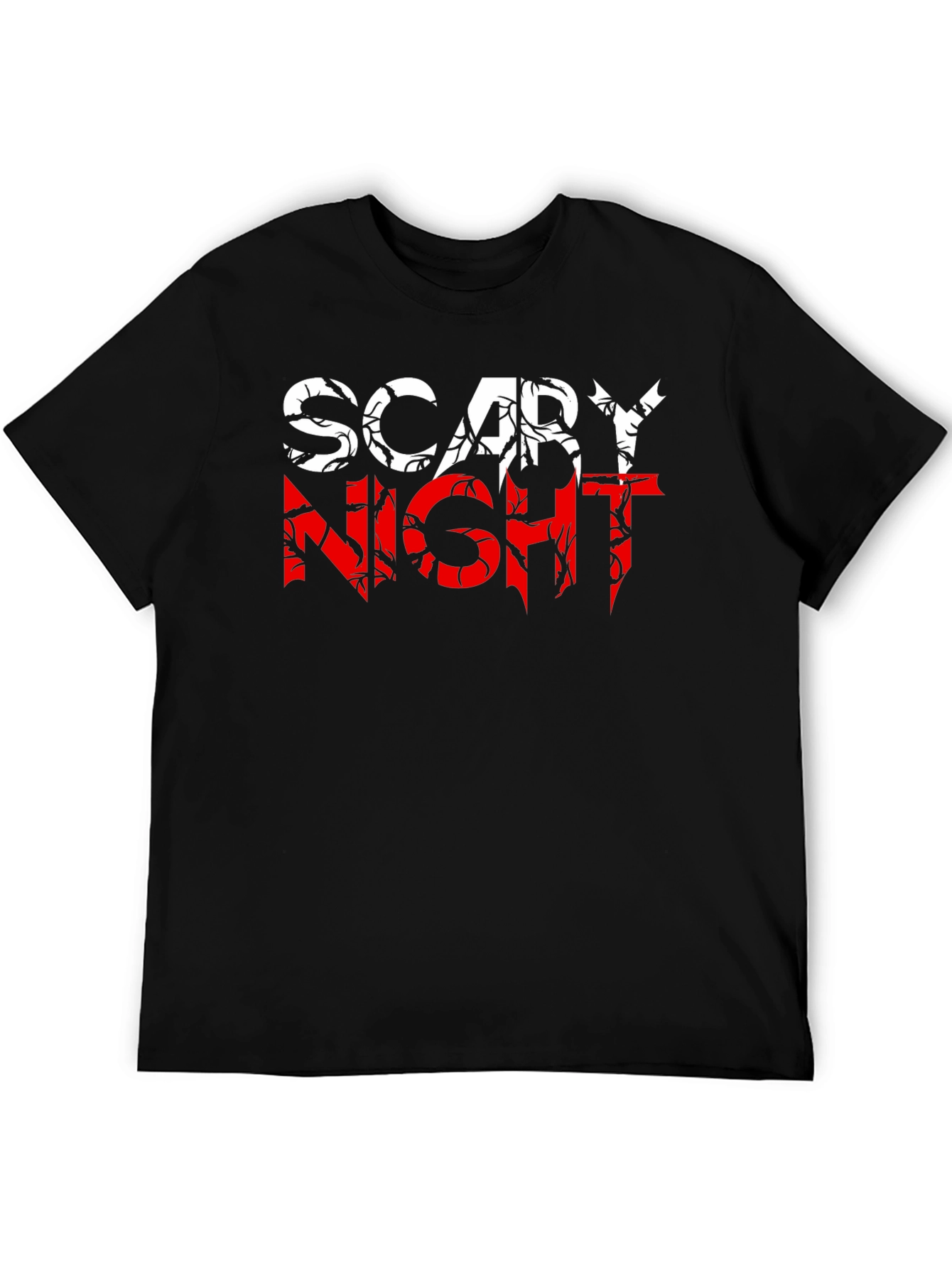 Scary Night Graphic Tee - Halloween T-Shirt