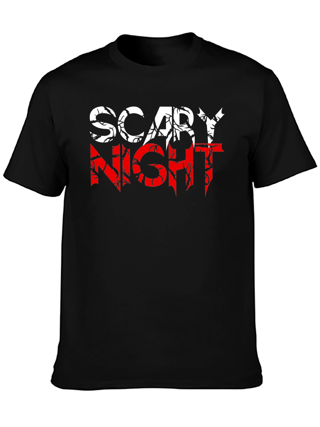 Scary Night Graphic Tee - Halloween T-Shirt