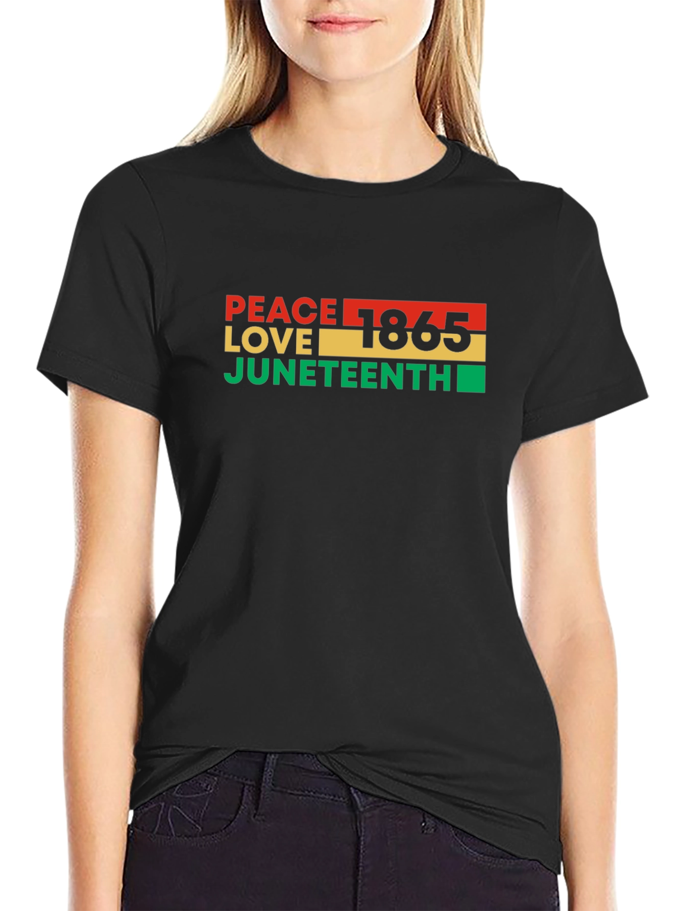 Peace Love Juneteenth T-Shirt