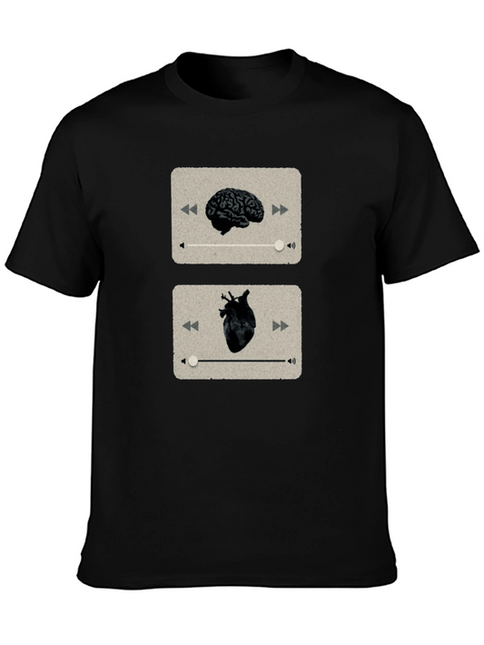 Brain and Heart Player T-Shirt