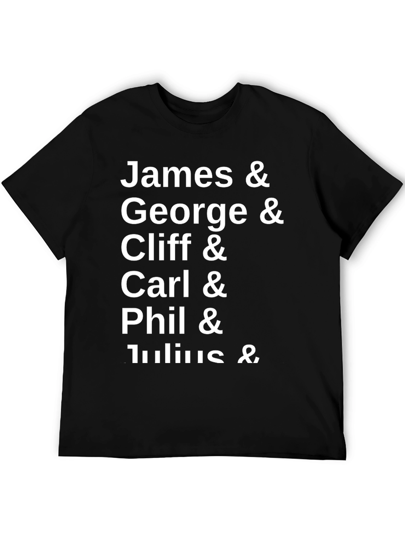 James & George & More Names T-Shirt