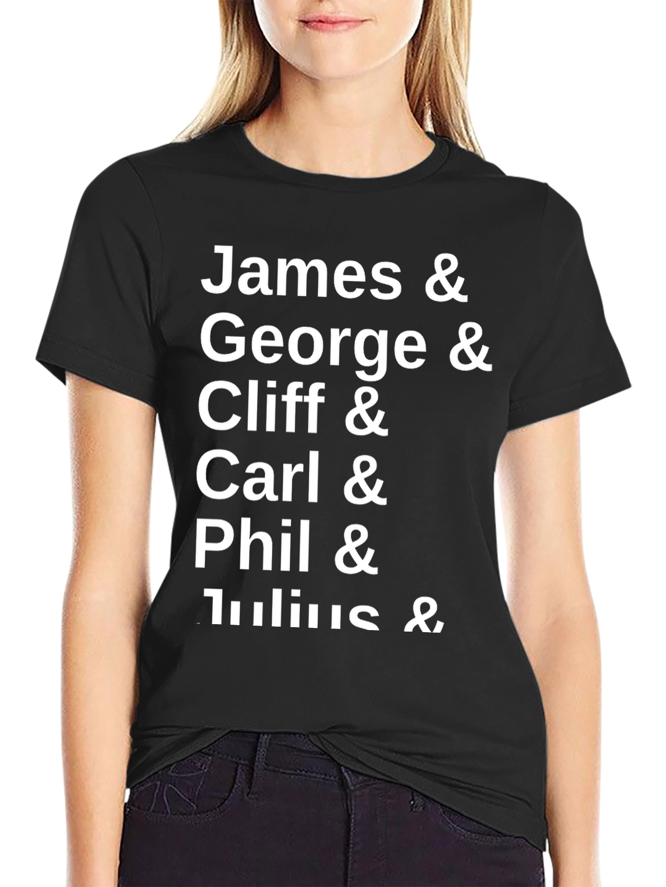 James & George & More Names T-Shirt