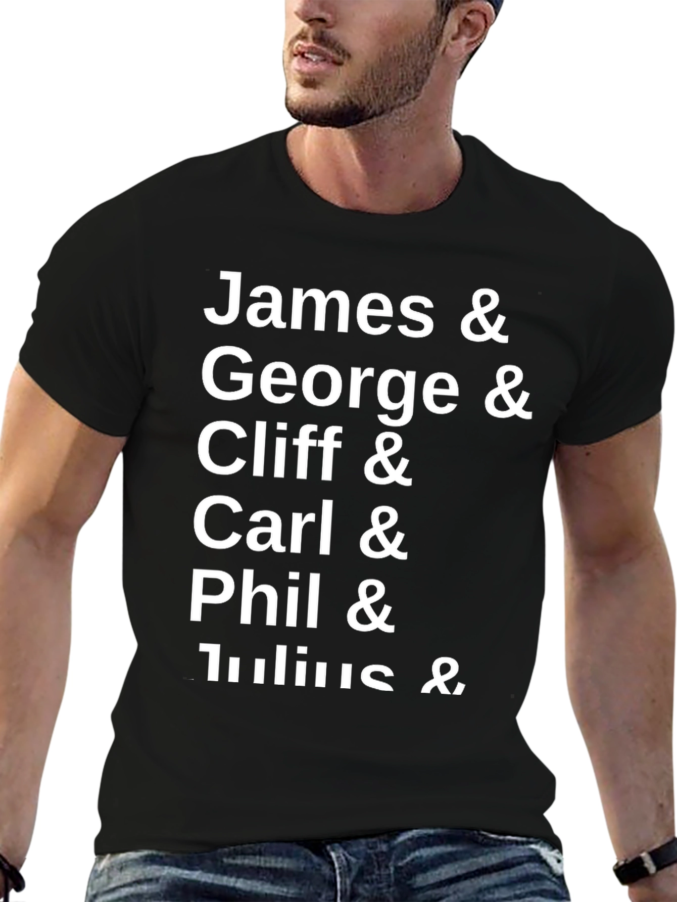 James & George & More Names T-Shirt