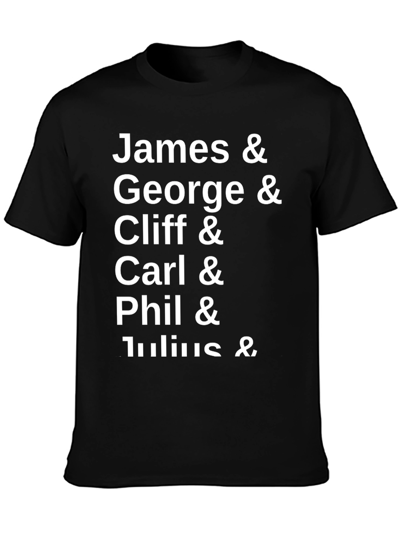 James & George & More Names T-Shirt