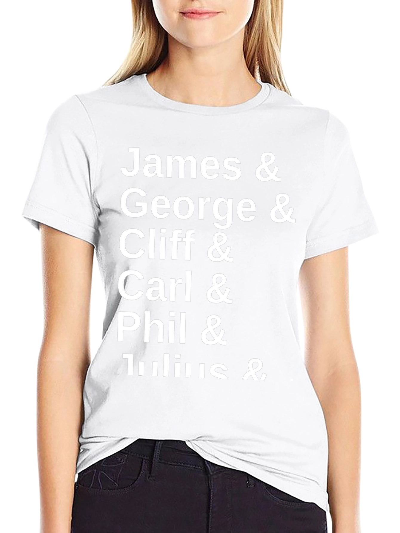James & George & More Names T-Shirt