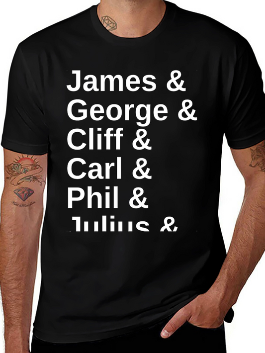 James & George & More Names T-Shirt