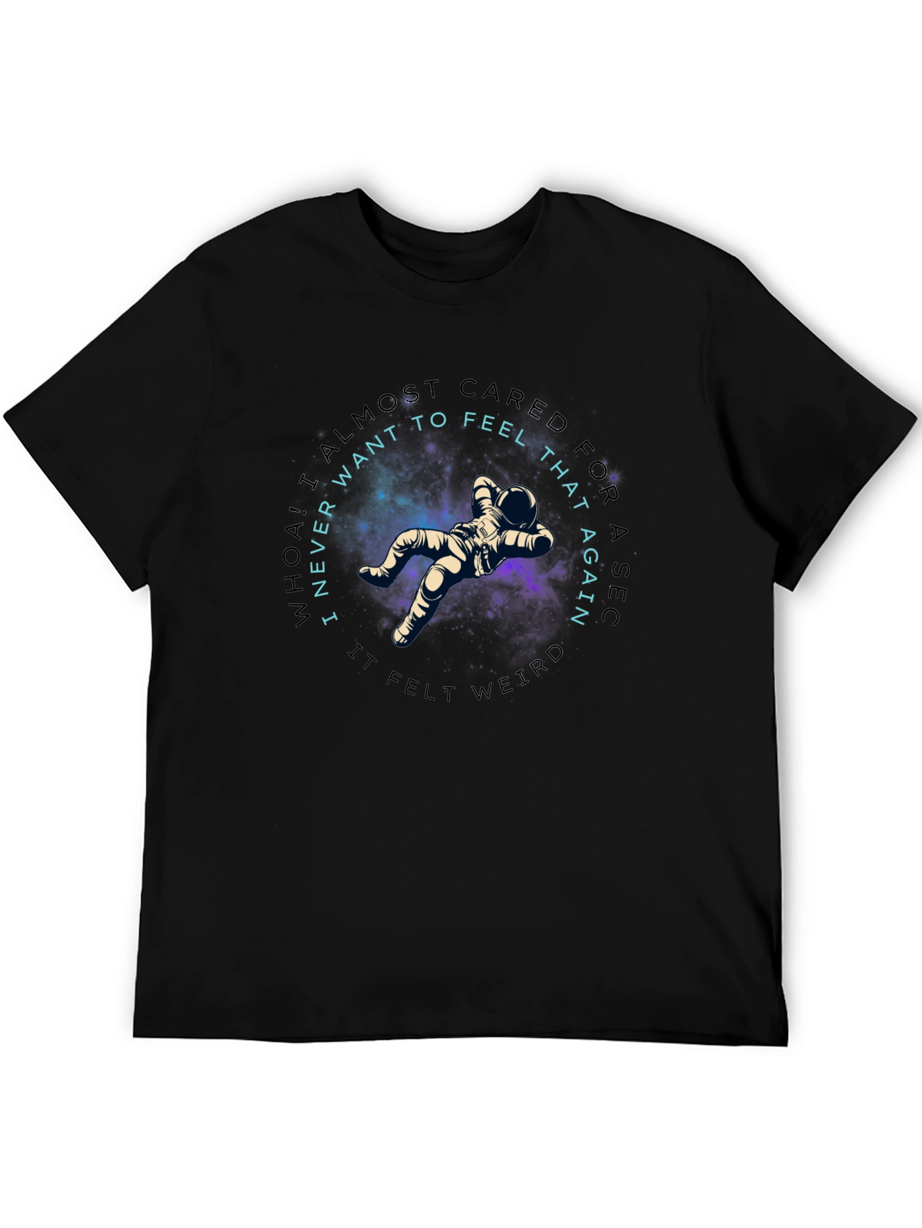 Astronaut Galaxy Tee - Almost Cared
