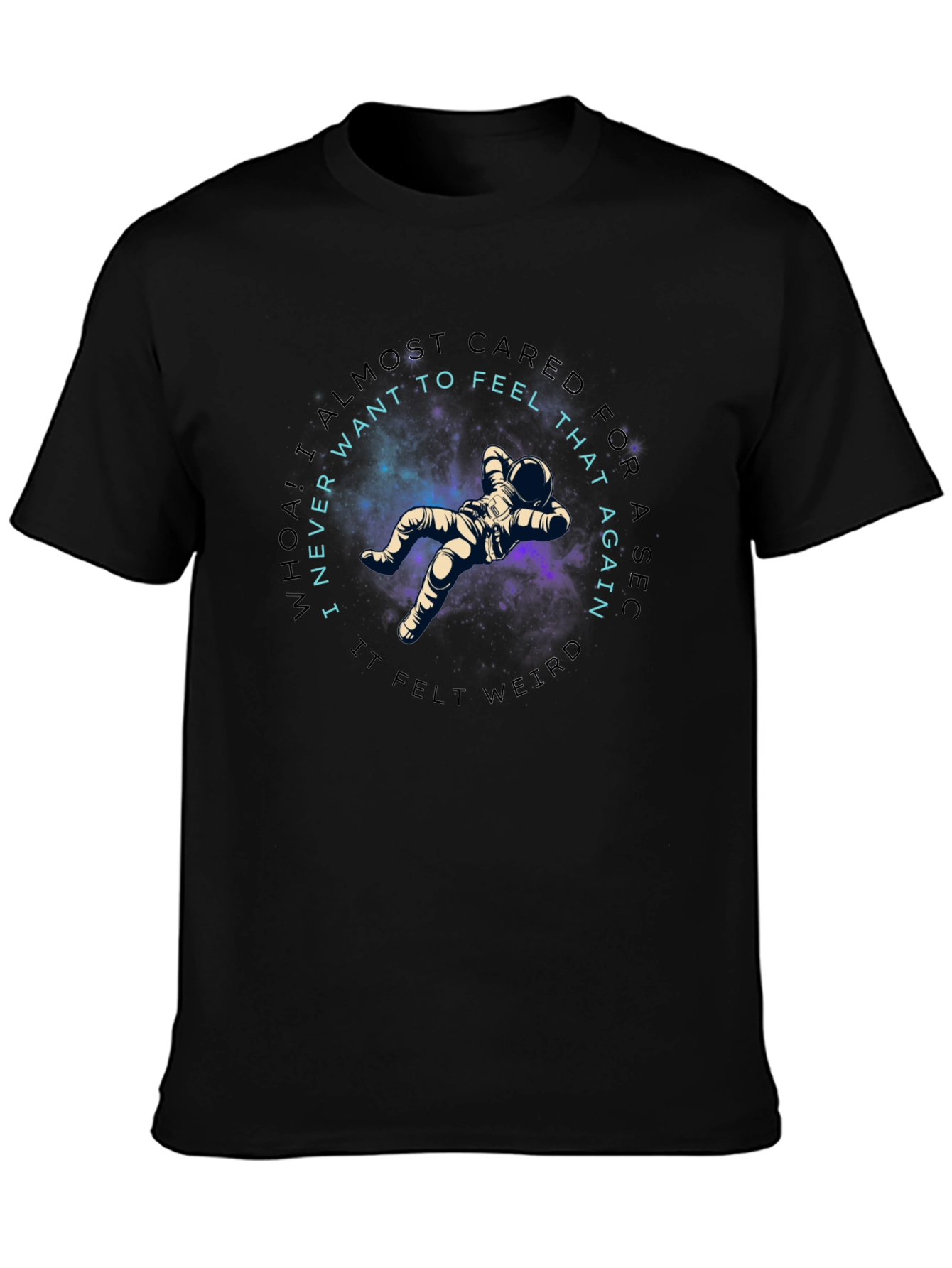 Astronaut Galaxy Tee - Almost Cared