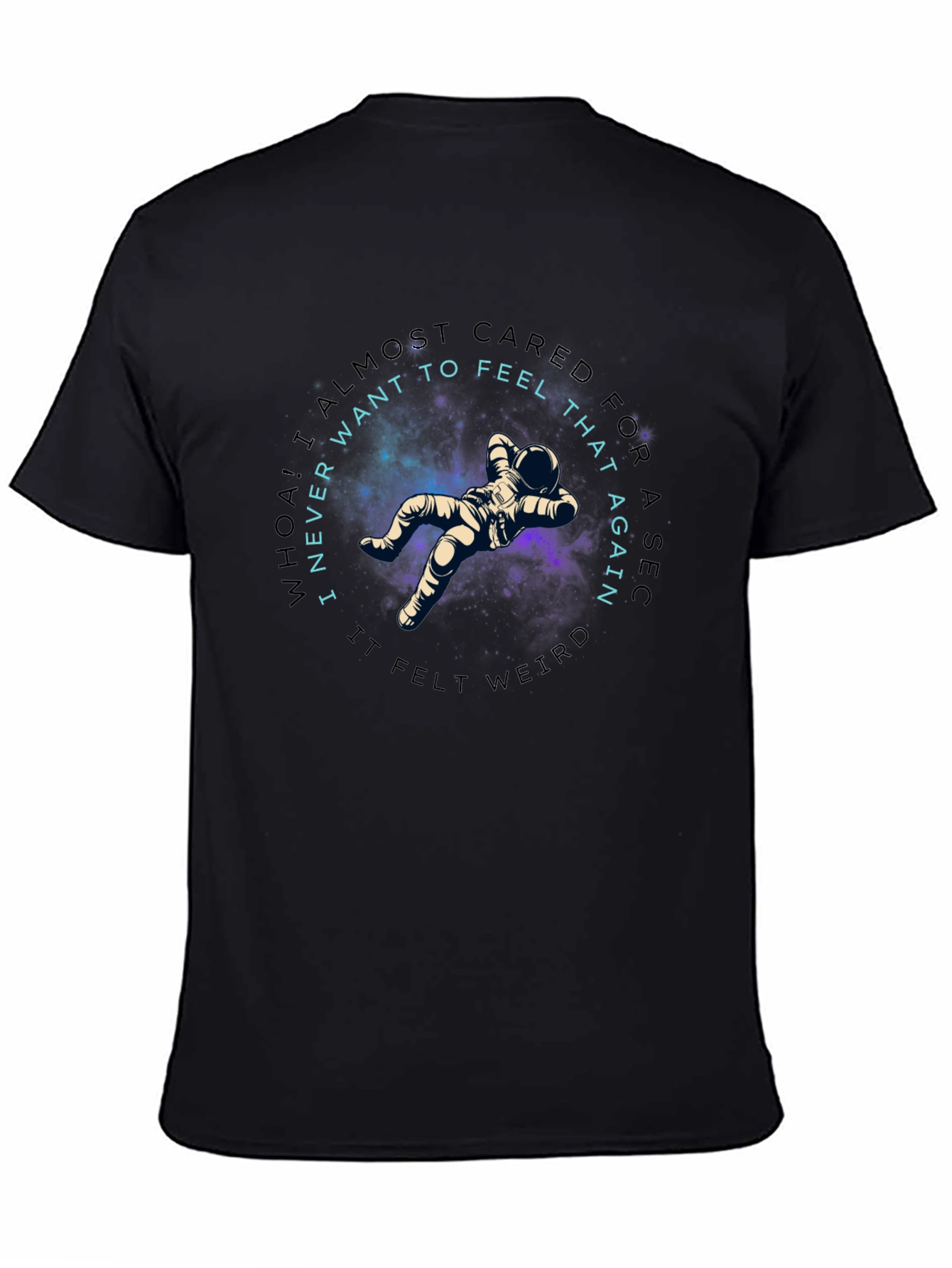 Astronaut Galaxy Tee - Almost Cared