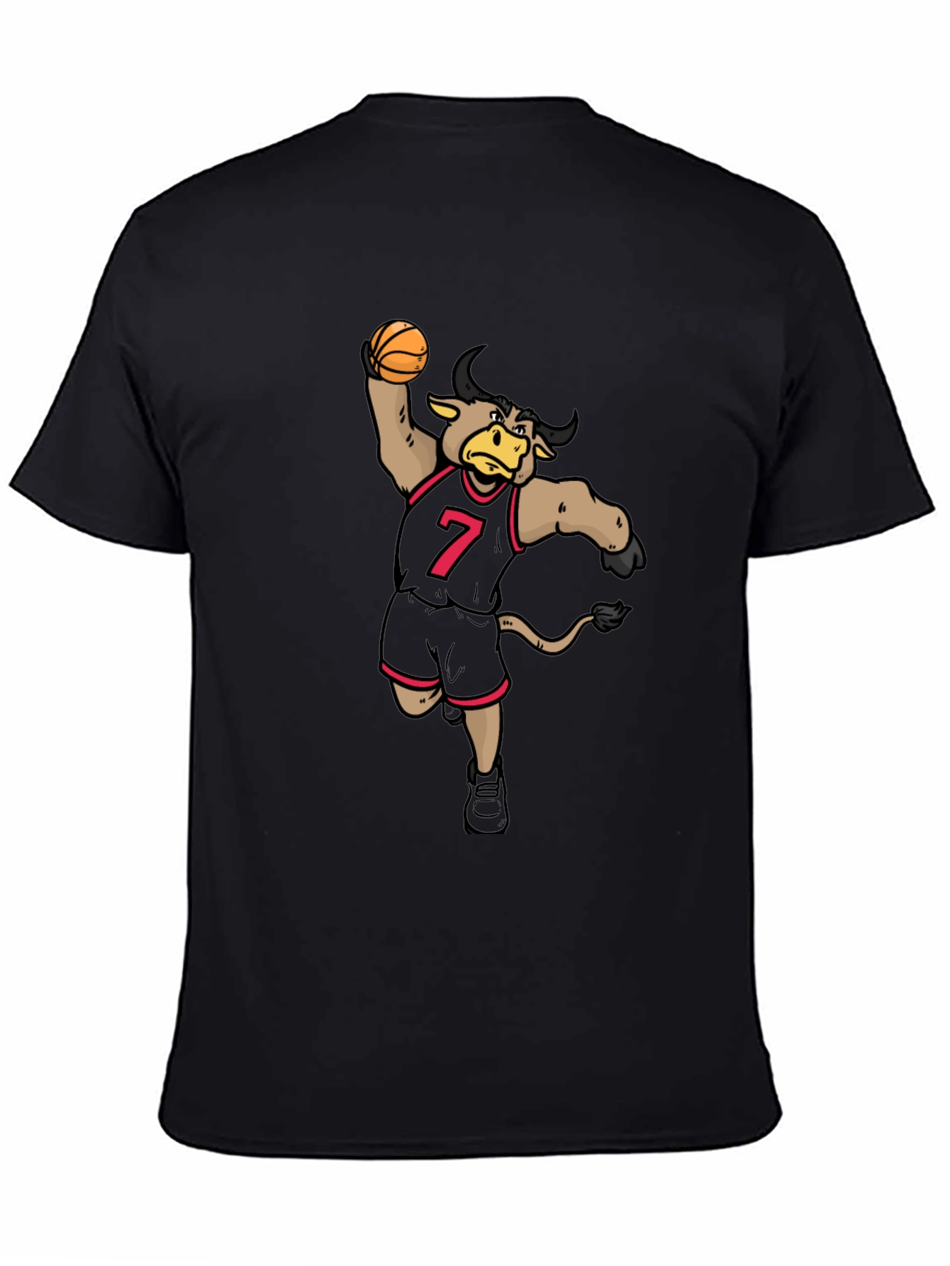 Bull Basketball Player T-Shirt