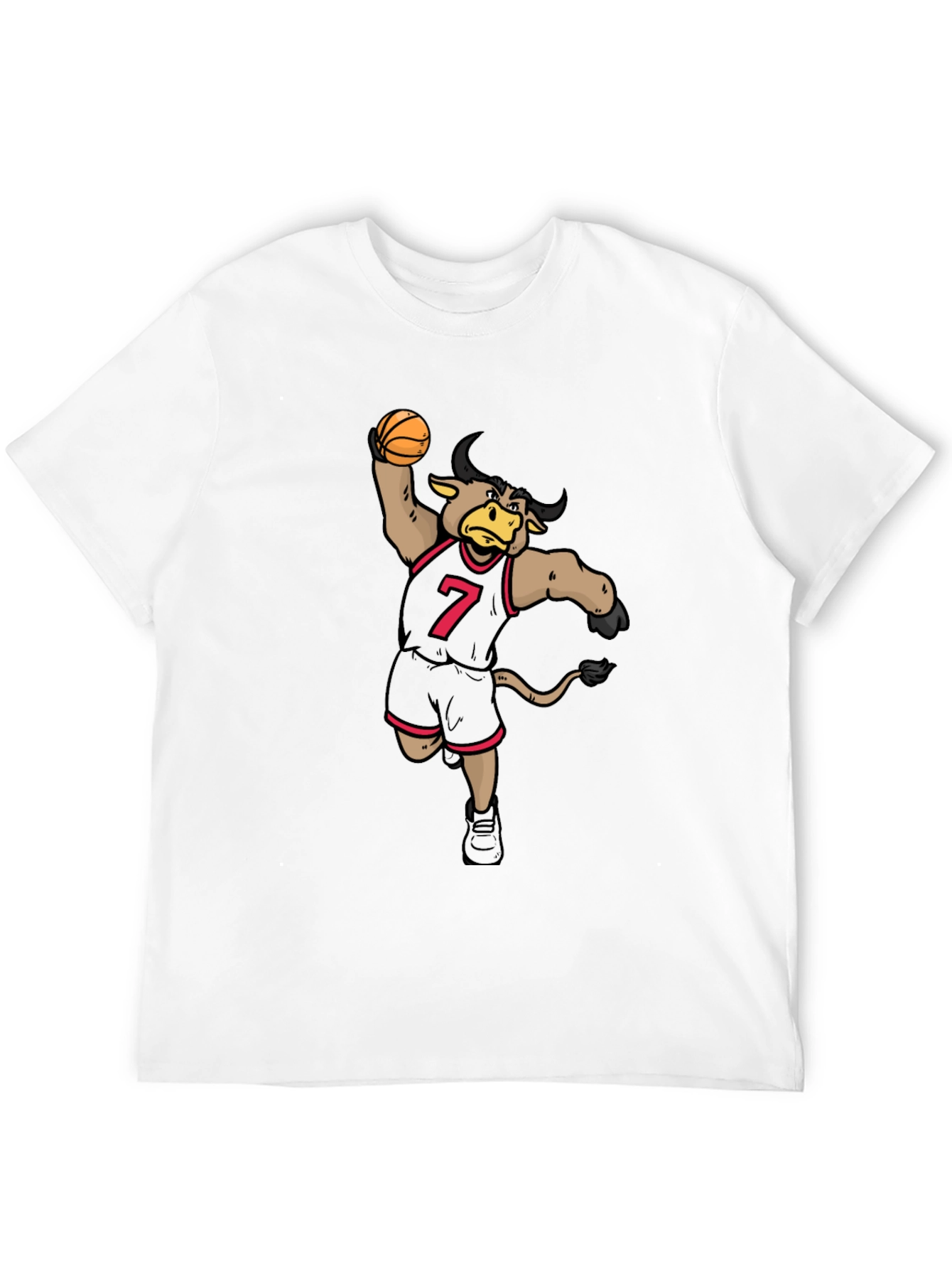 Bull Basketball Player T-Shirt