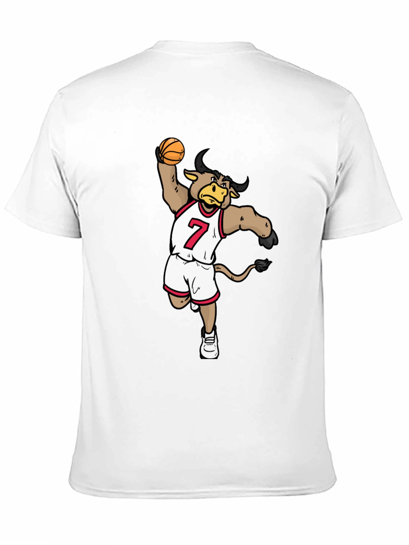Bull Basketball Player T-Shirt