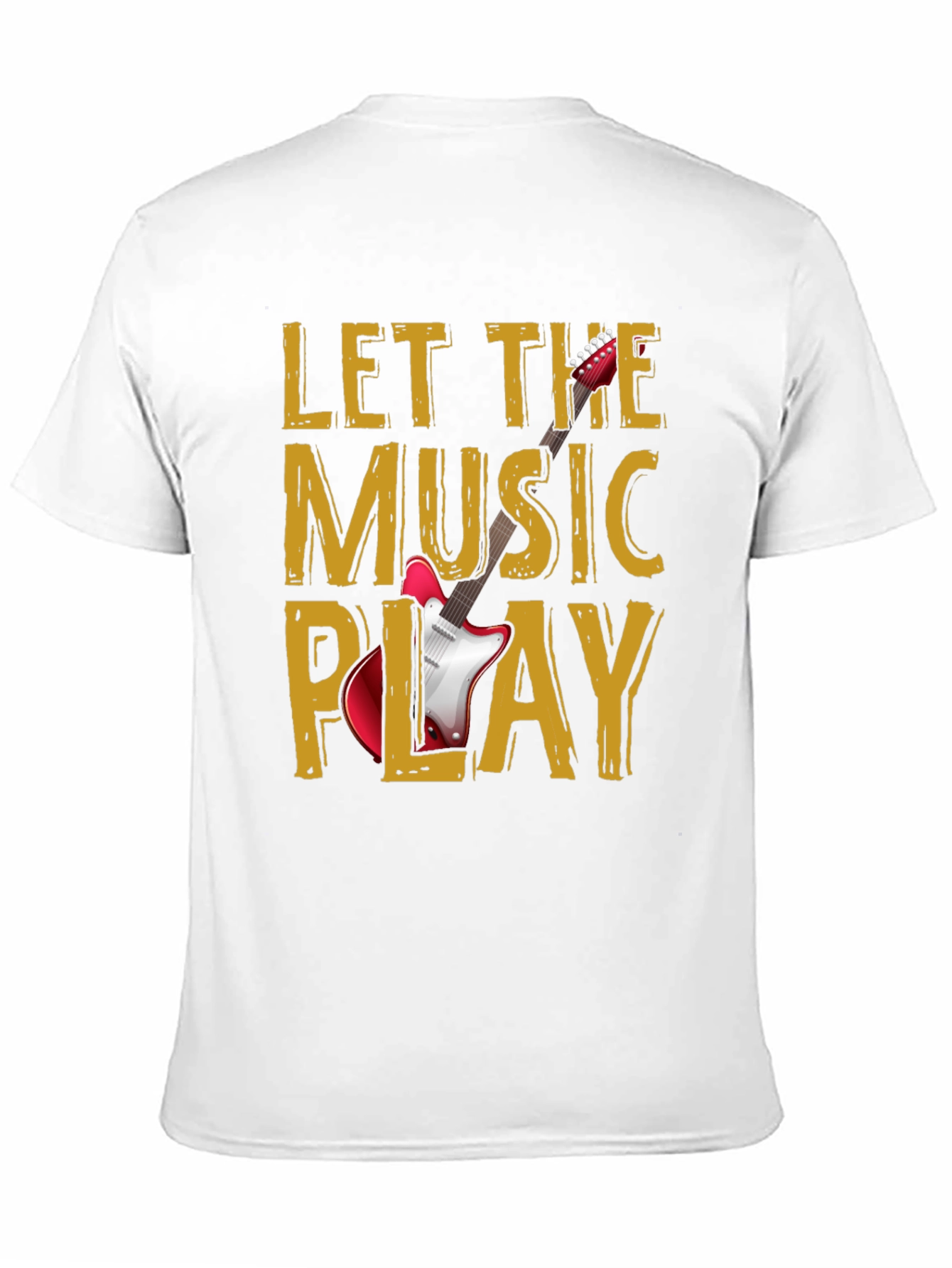Let The Music Play Graphic T-Shirt