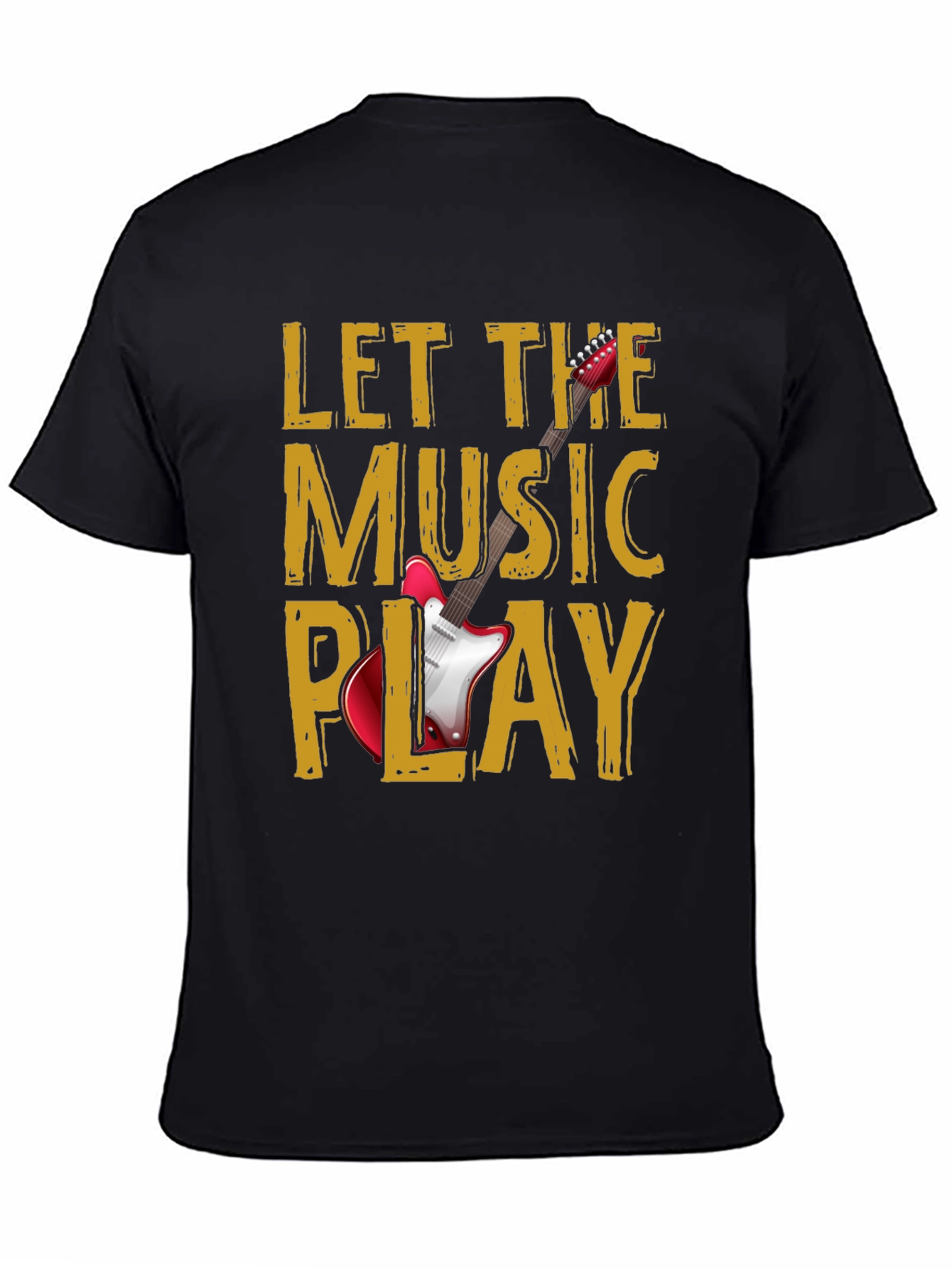Let The Music Play Graphic T-Shirt