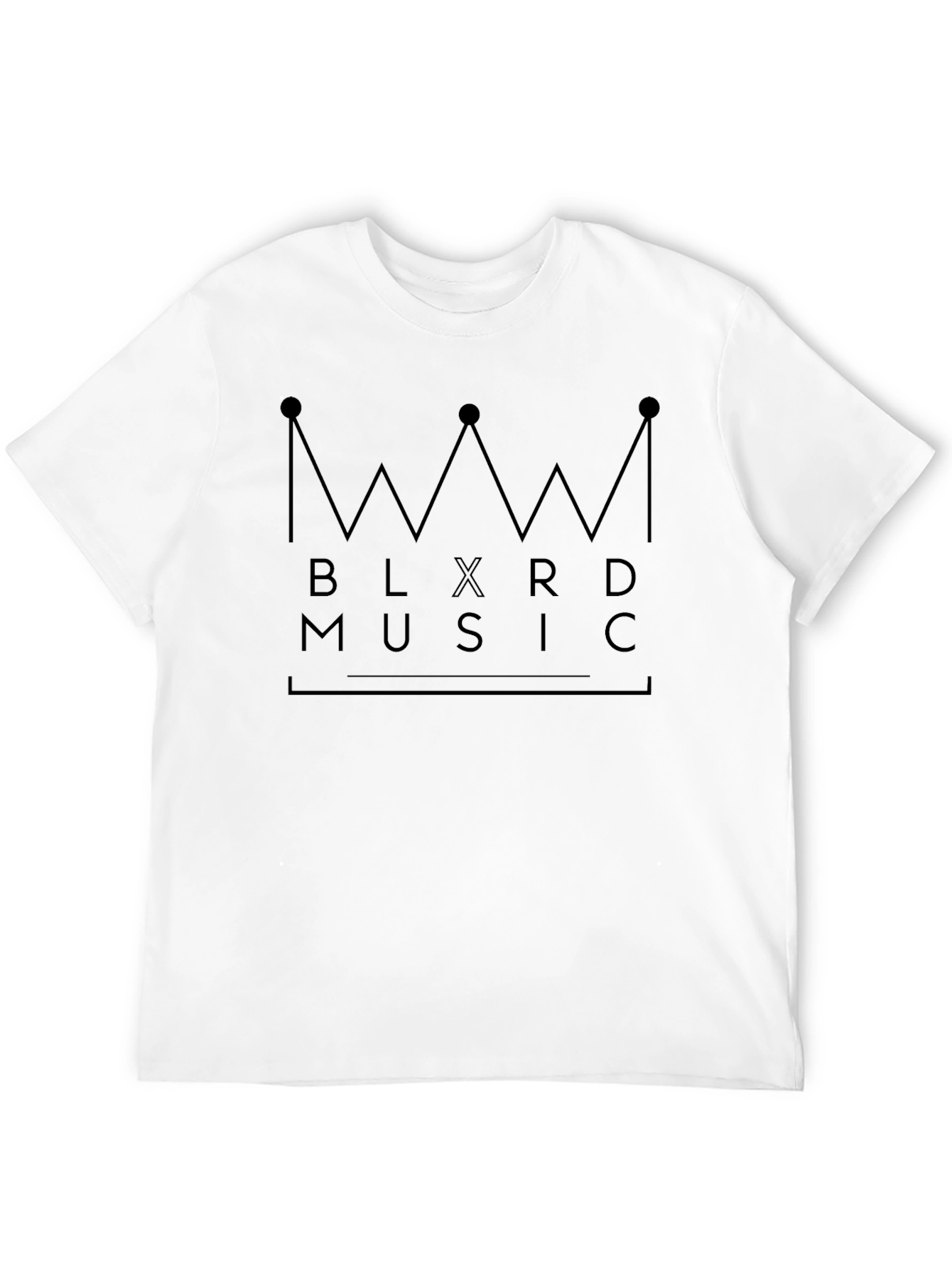 Black BLXRD Music Graphic Tee for Men