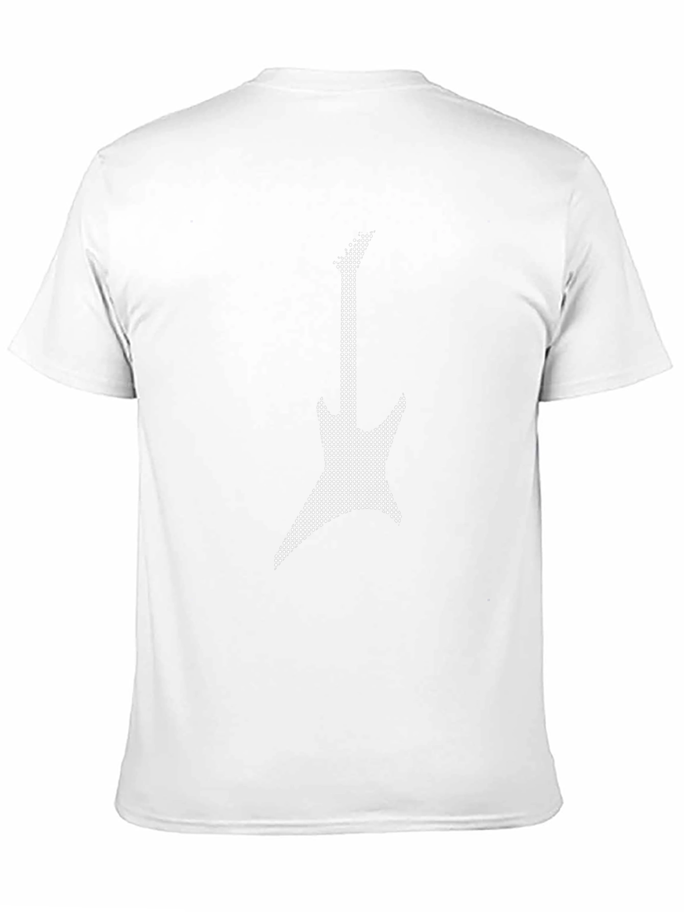 Guitar Graphic Tee - Rocker Style Black T-Shirt