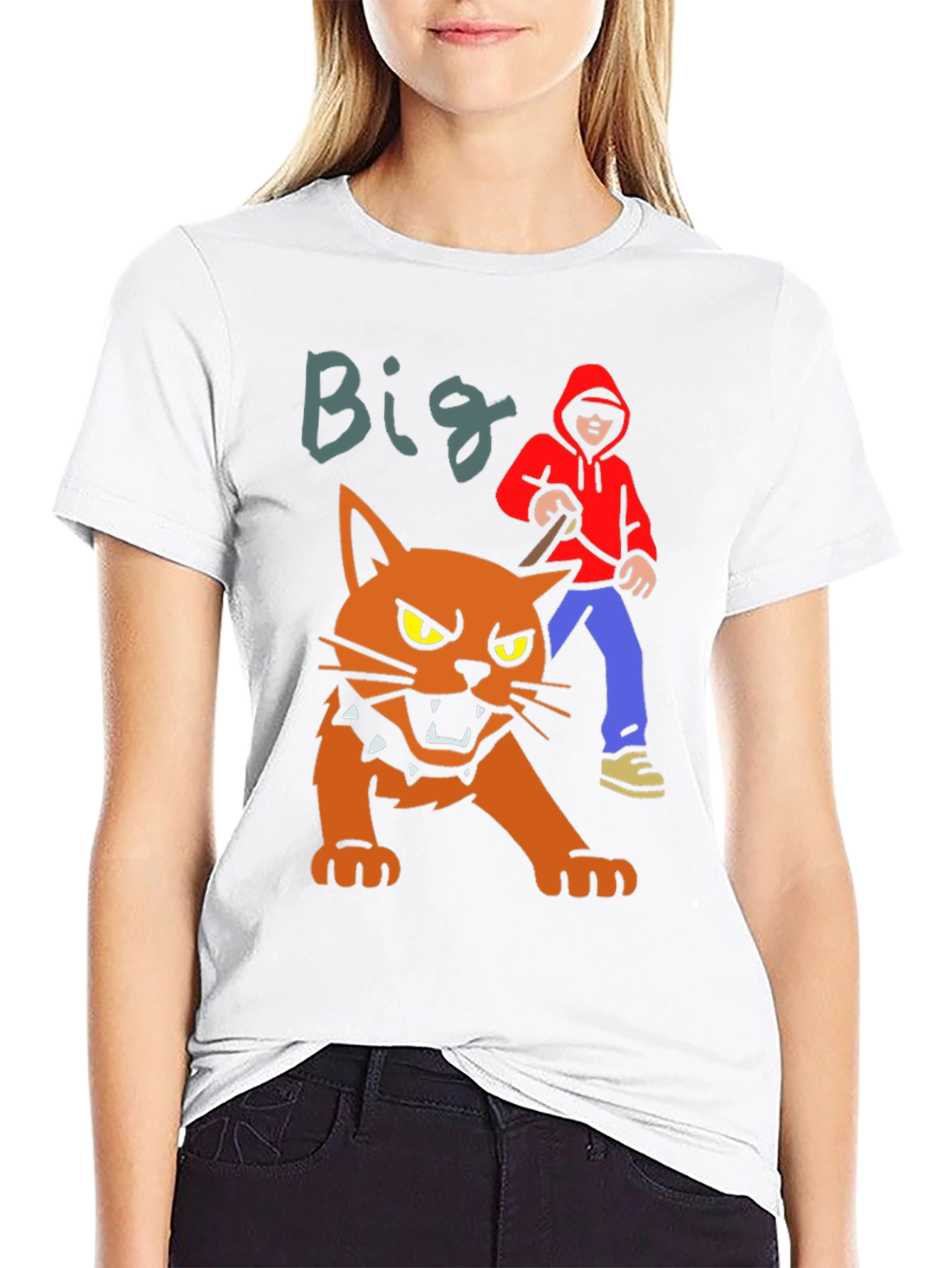Big Cat T-Shirt - Graphic Tee