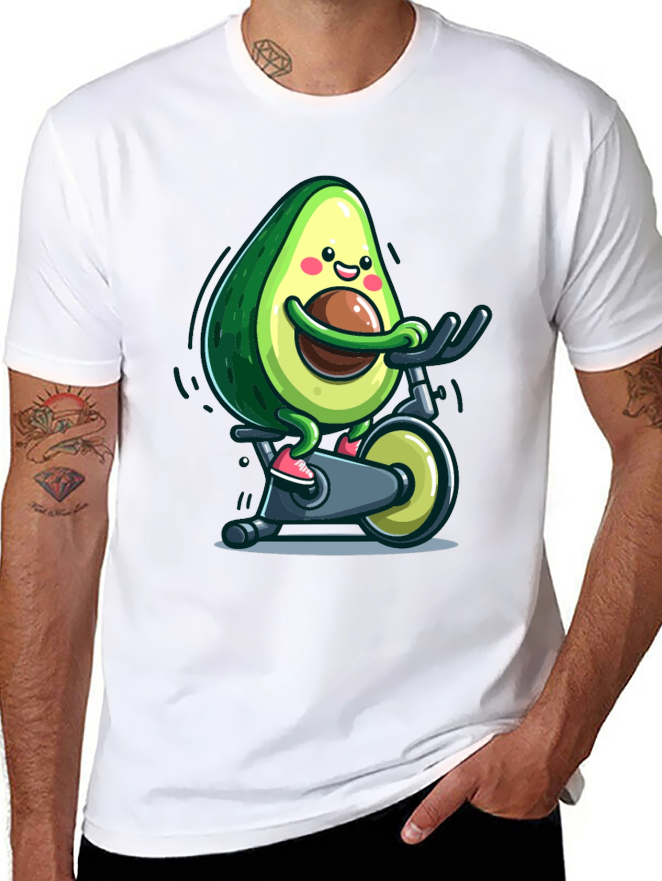 Funny Avocado Gym T-Shirt