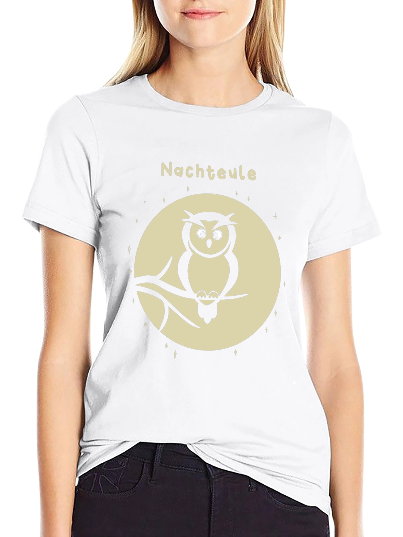 Night Owl Graphic Tee - Mens Black T-Shirt