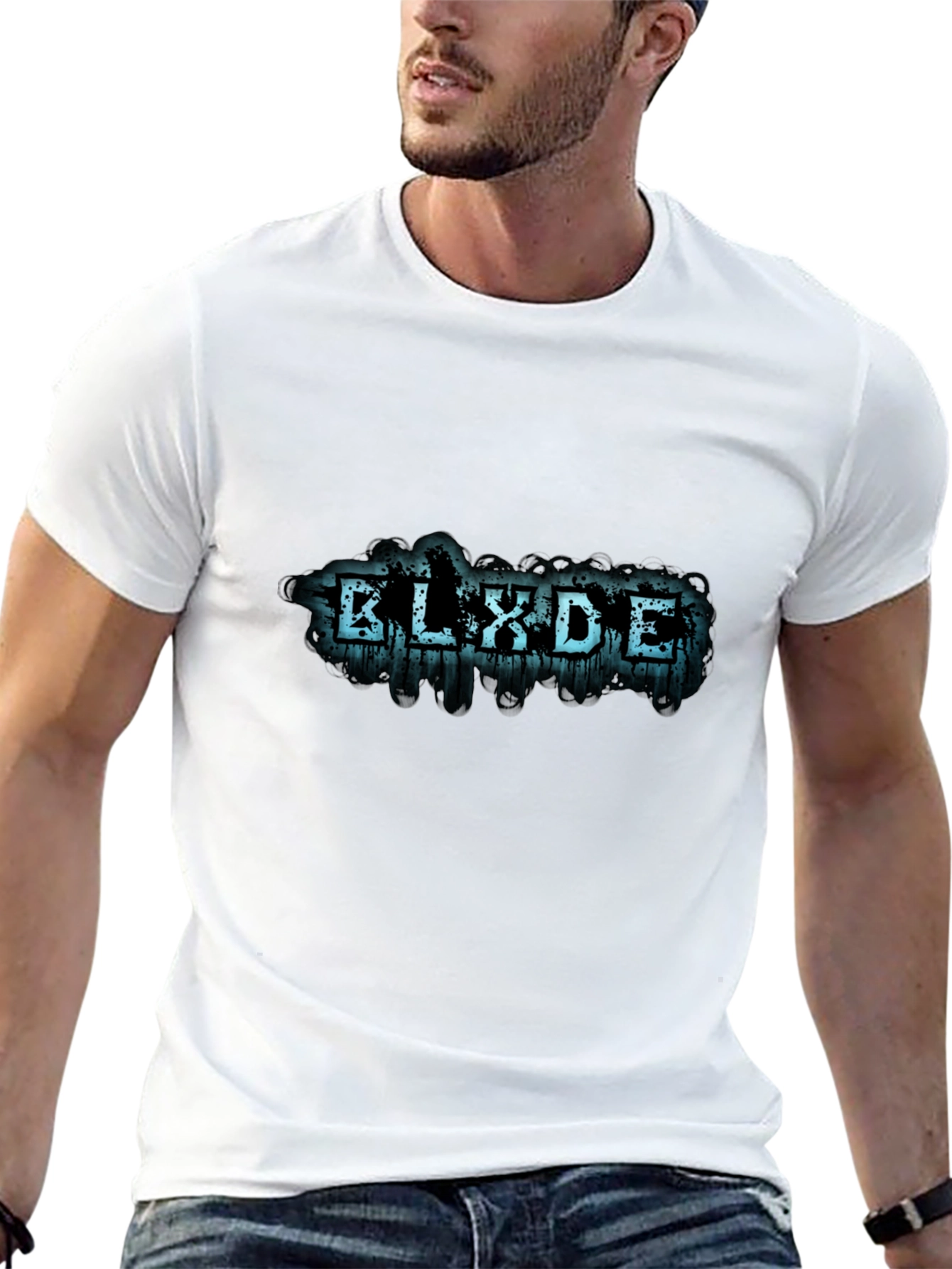 Blxde Graphic Print Black T-Shirt