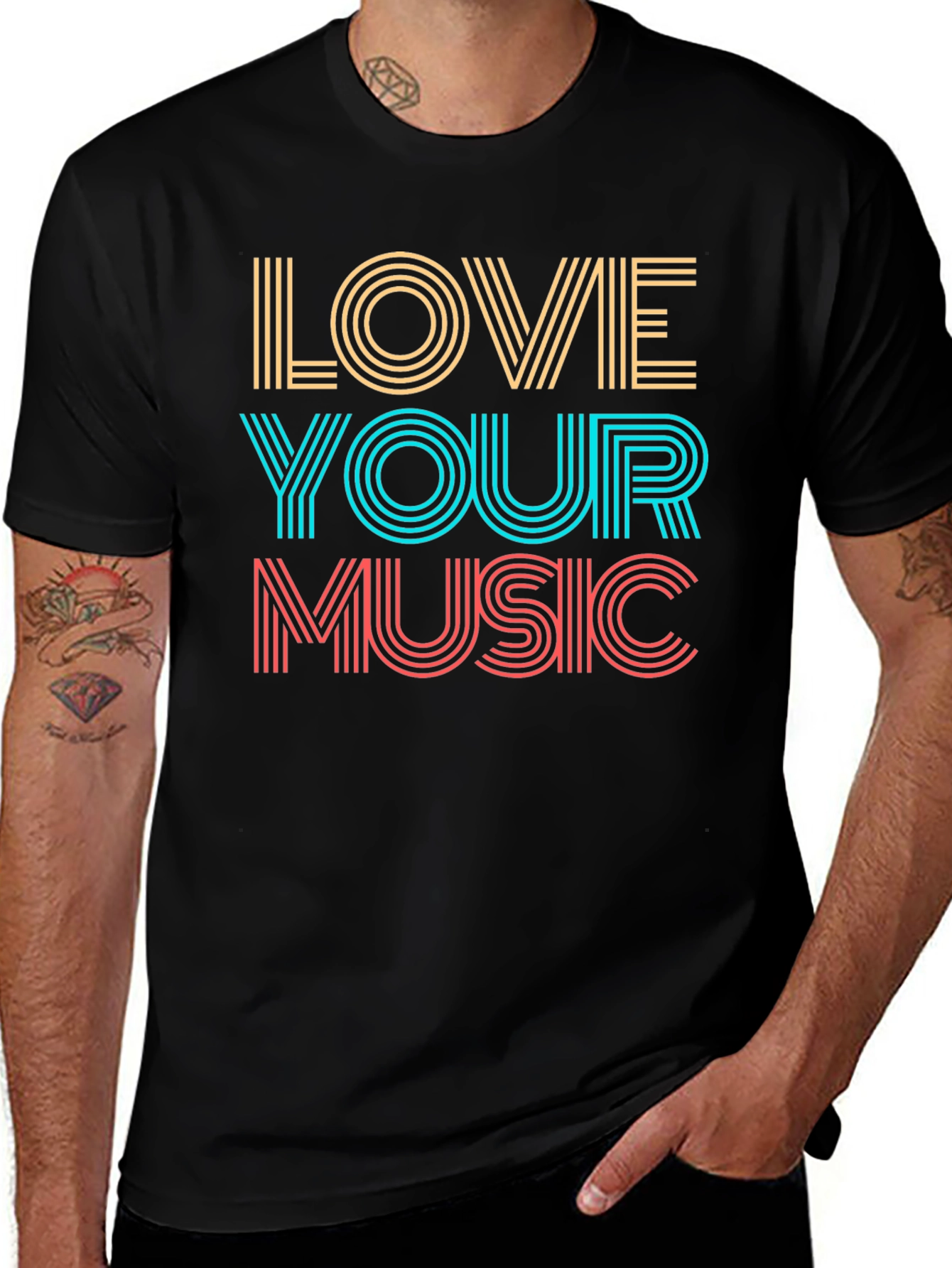 Love Your Music Graphic Tee