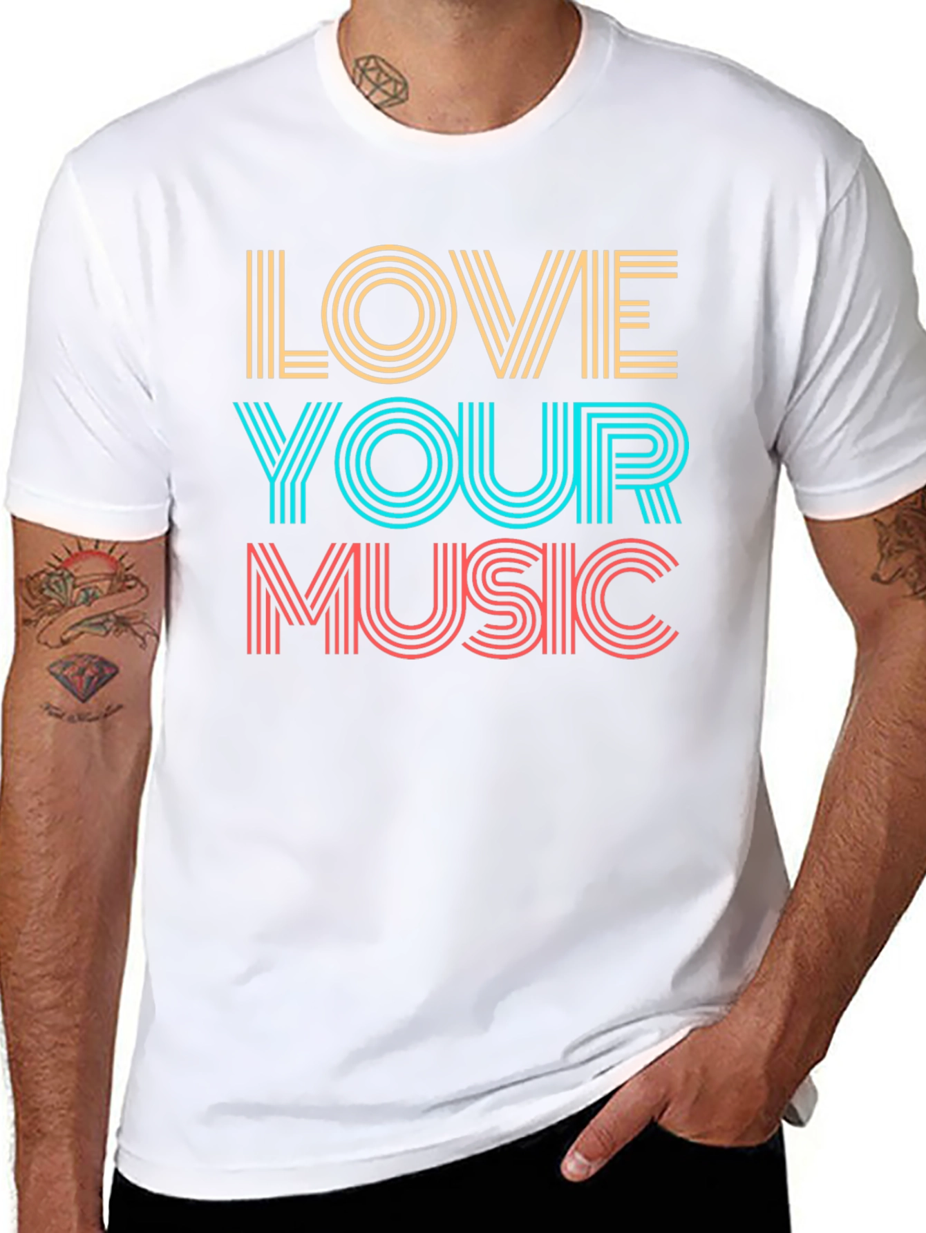 Love Your Music Graphic Tee