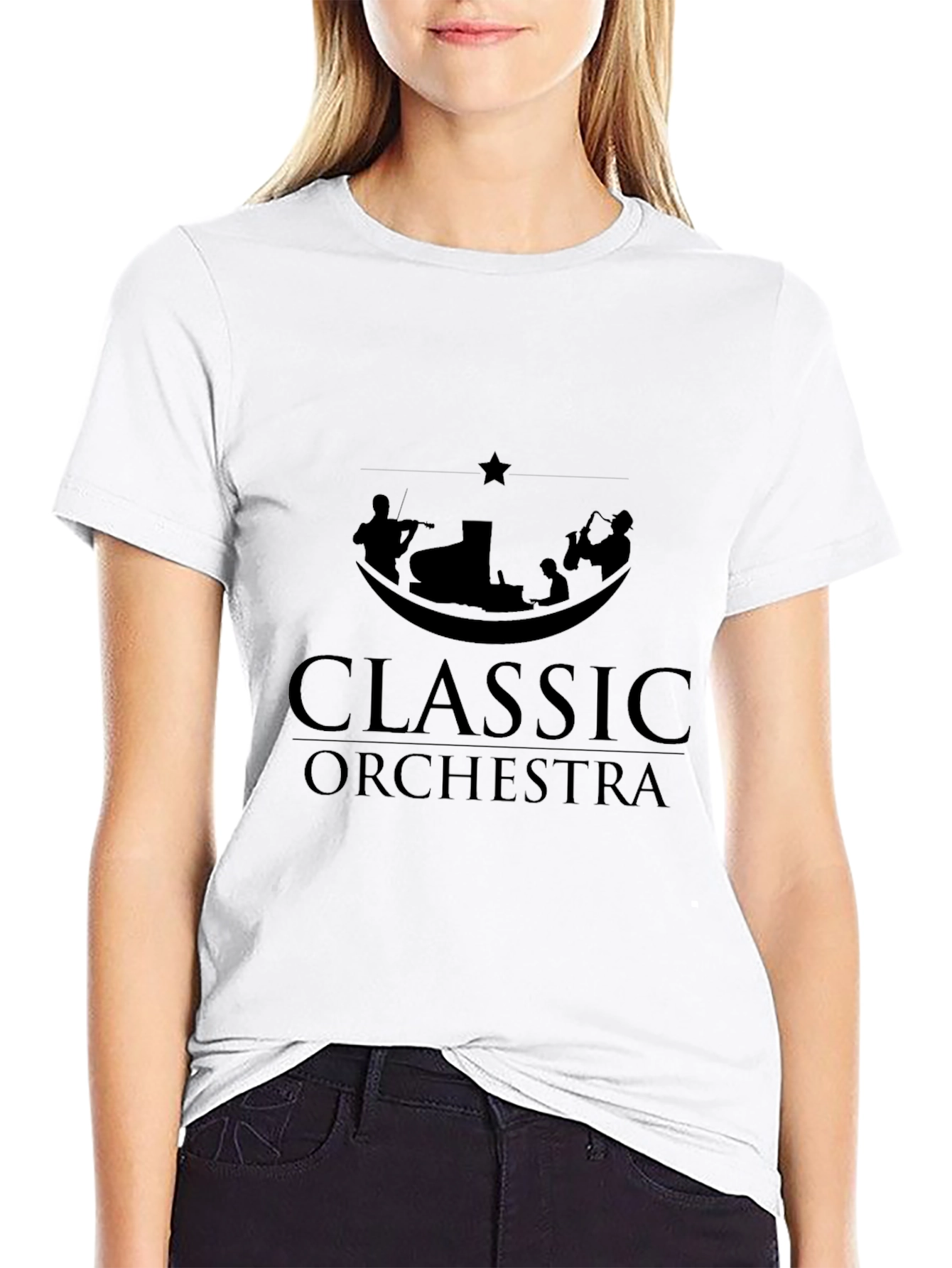 Classic Orchestra Graphic T-Shirt - Soft Cotton Tee