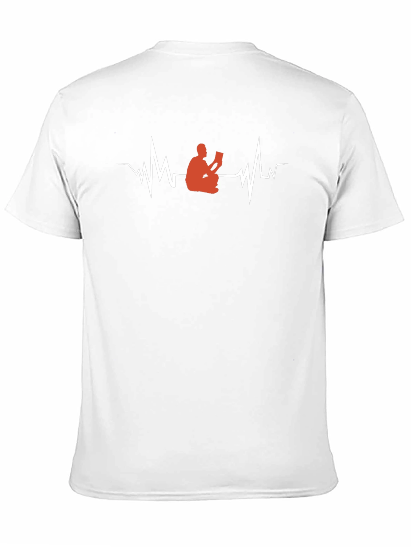 Reading Heartbeat T-Shirt - Book Lover Tee