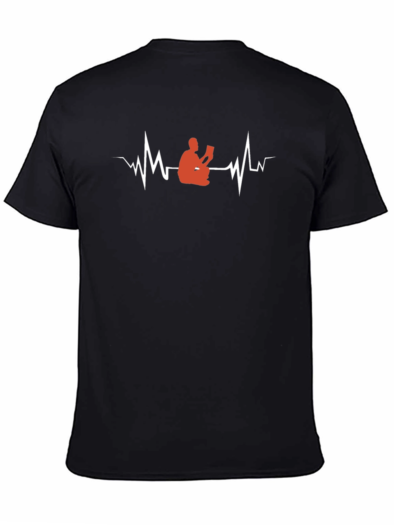 Reading Heartbeat T-Shirt - Book Lover Tee
