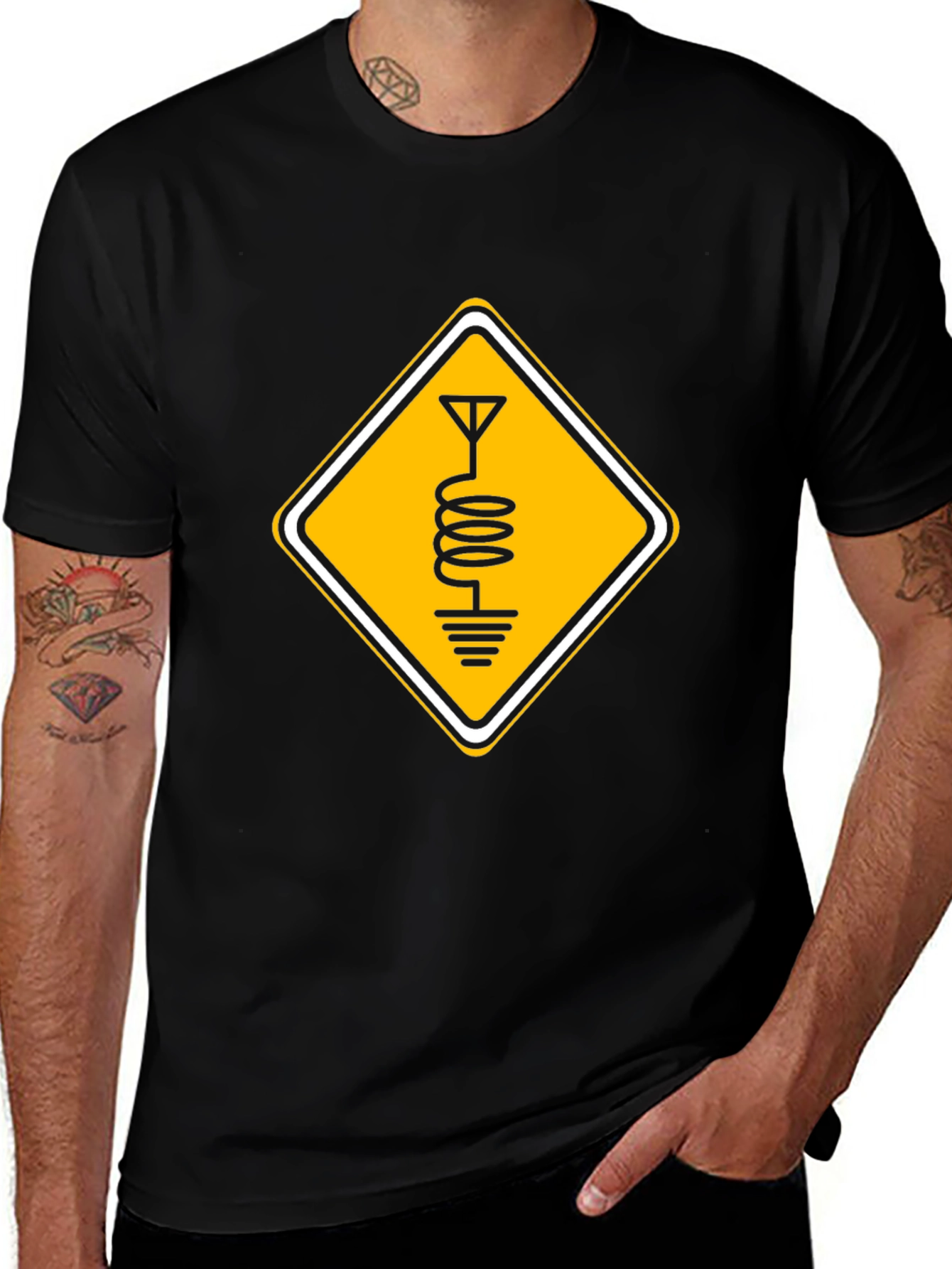 Antenna Ground Symbol T-Shirt