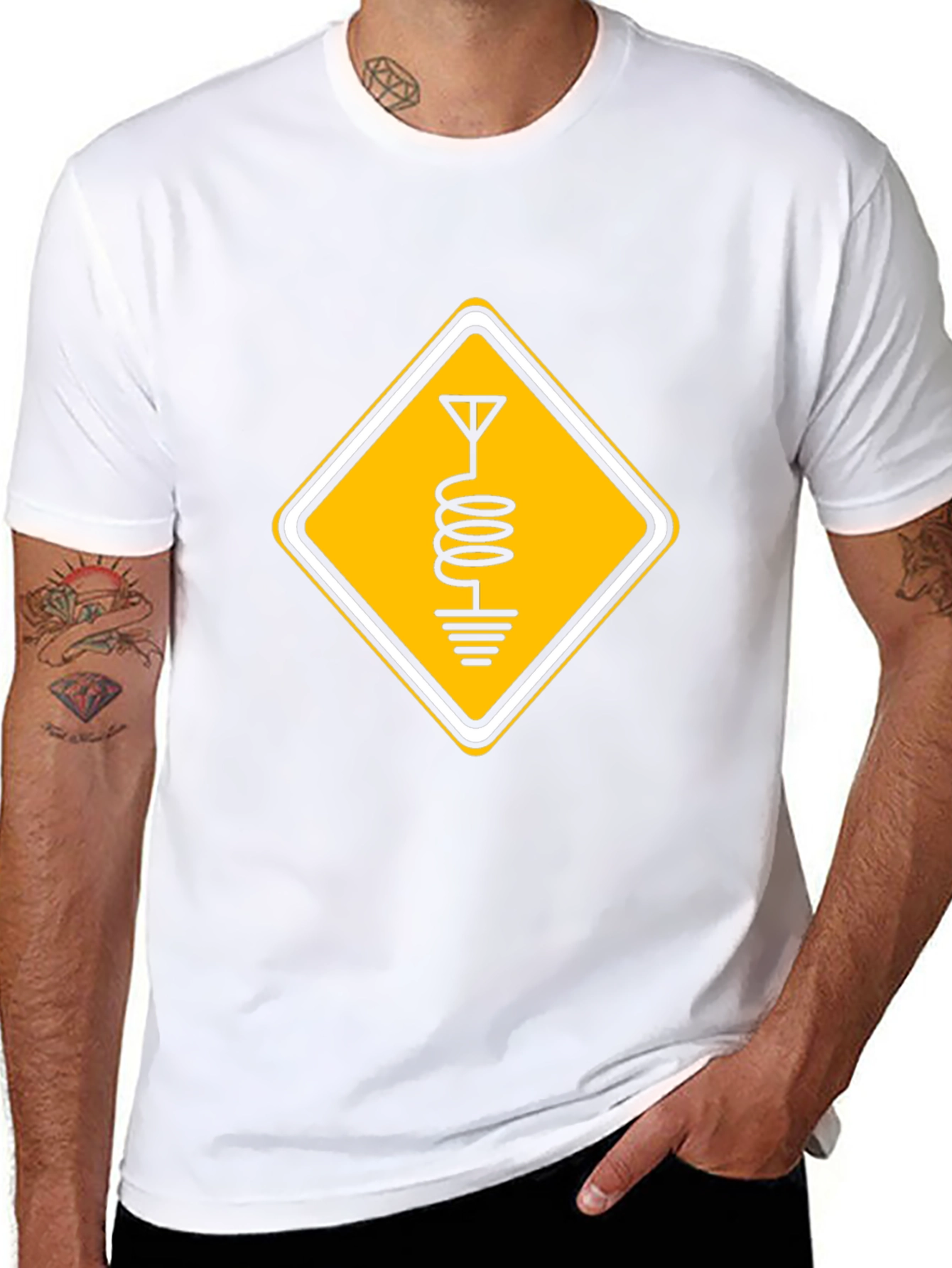 Antenna Ground Symbol T-Shirt