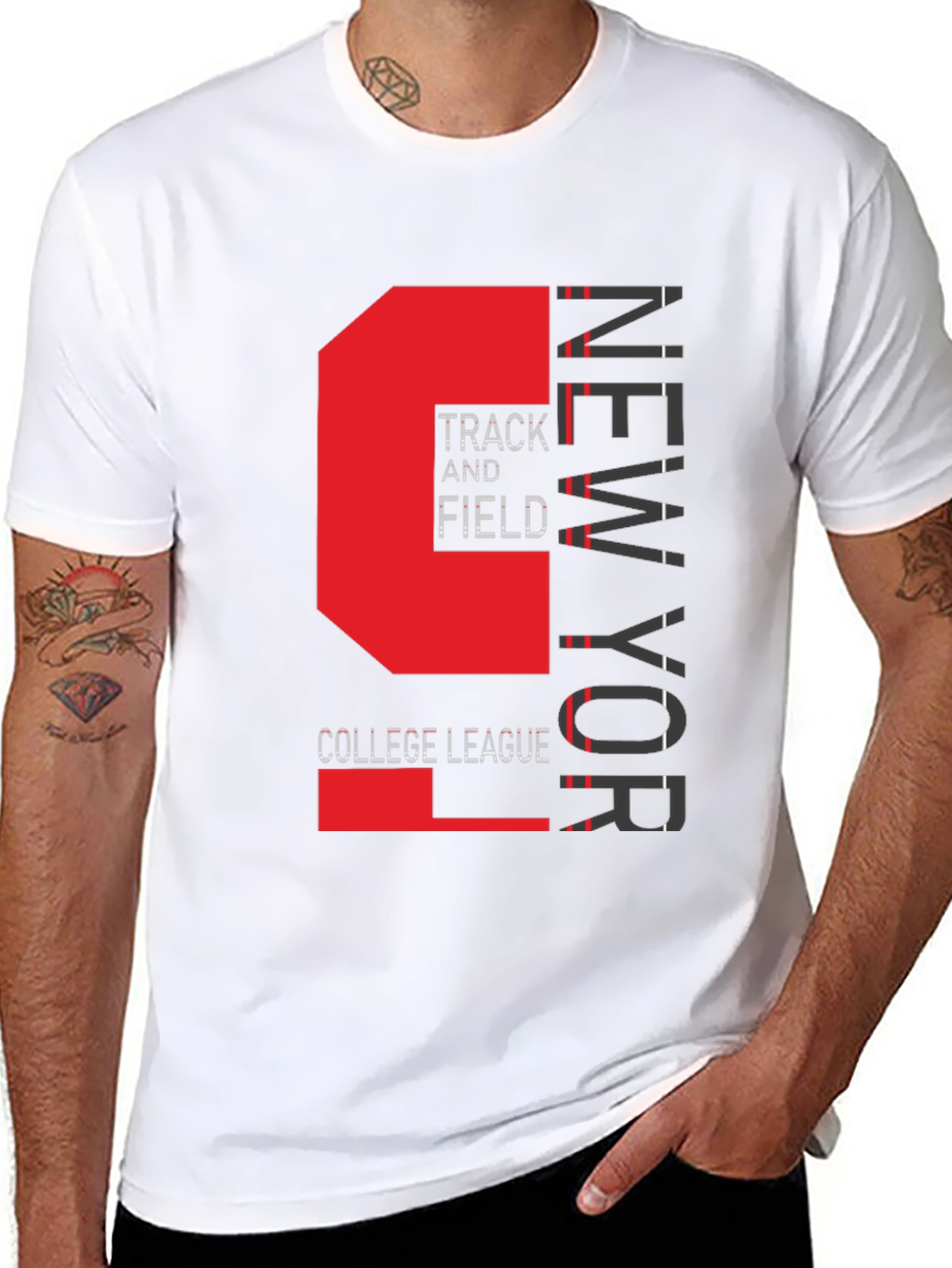 New York Track & Field Graphic Tee