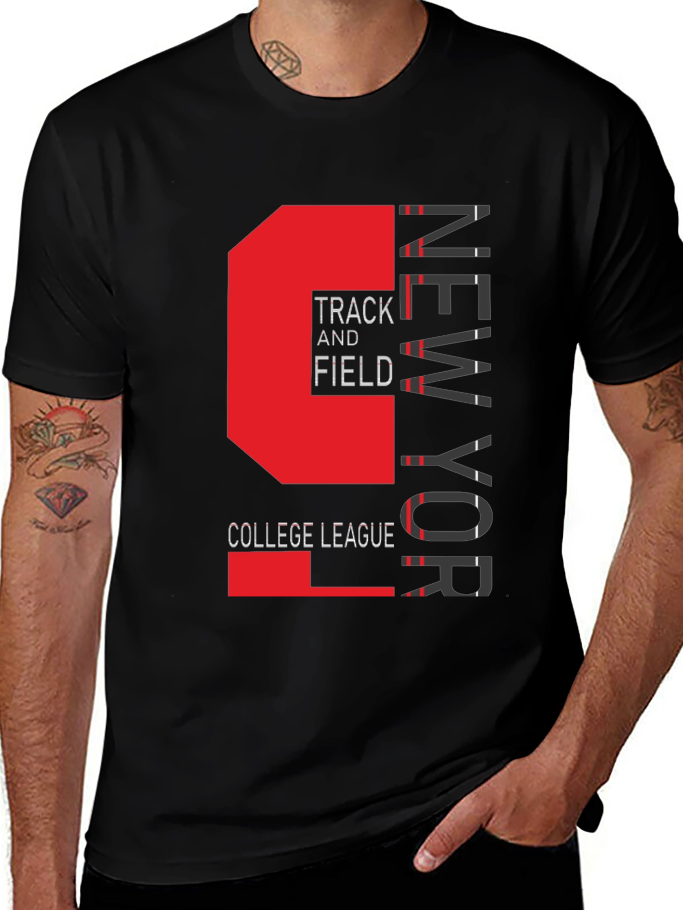 New York Track & Field Graphic Tee
