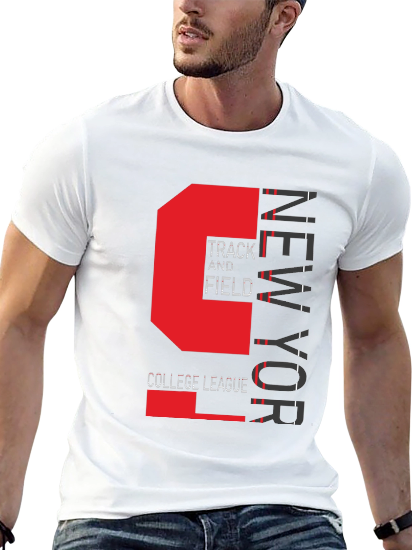 New York Track & Field Graphic Tee