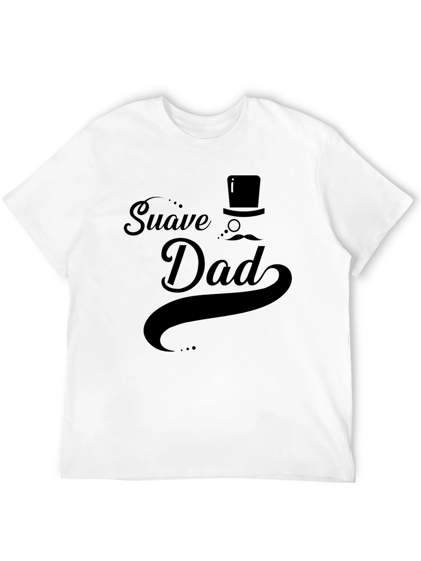 Suave Dad Graphic Tee - Cool Fathers Day Gift