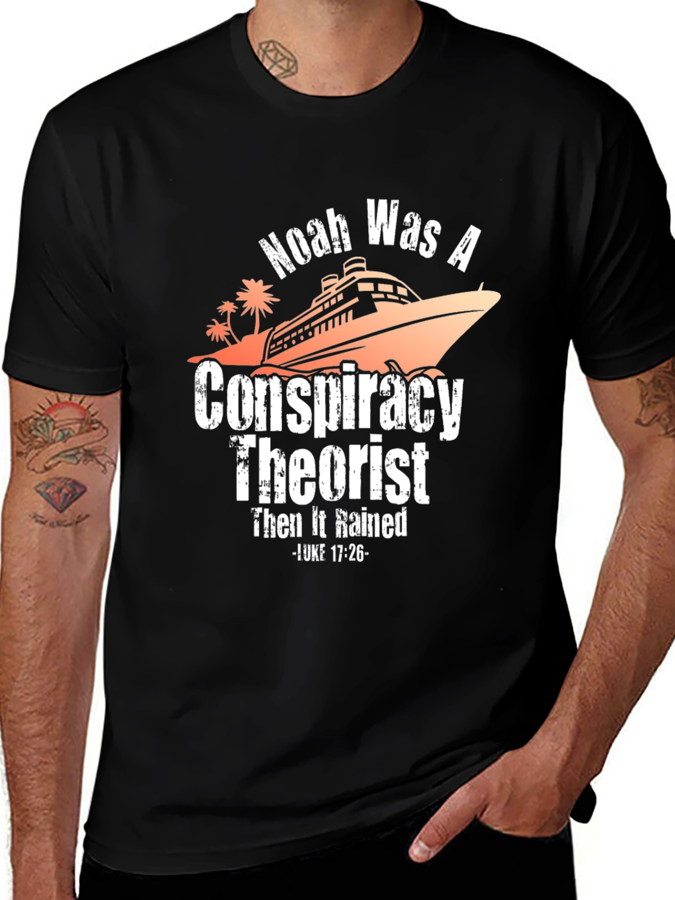 Noah Conspiracy Theorist T-Shirt