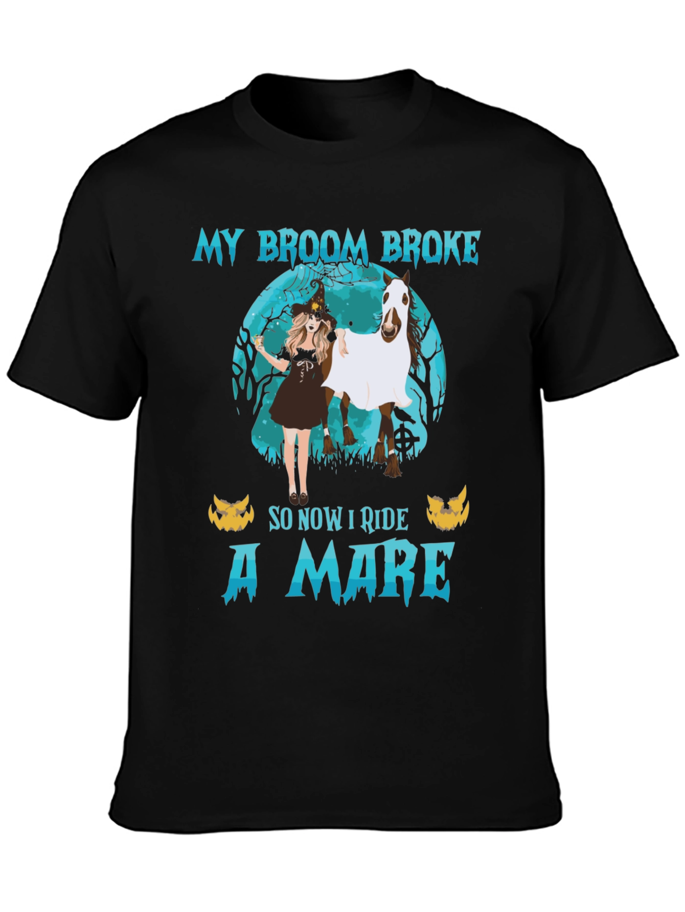 Halloween Witch Mare T-Shirt
