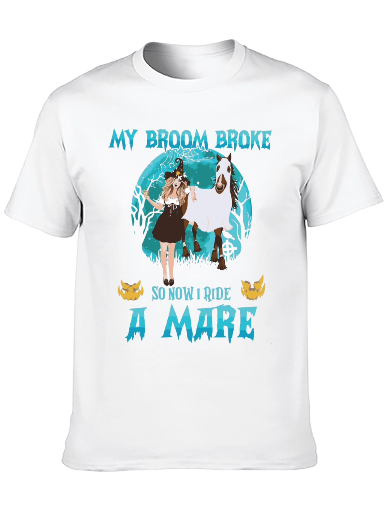 Halloween Witch Mare T-Shirt