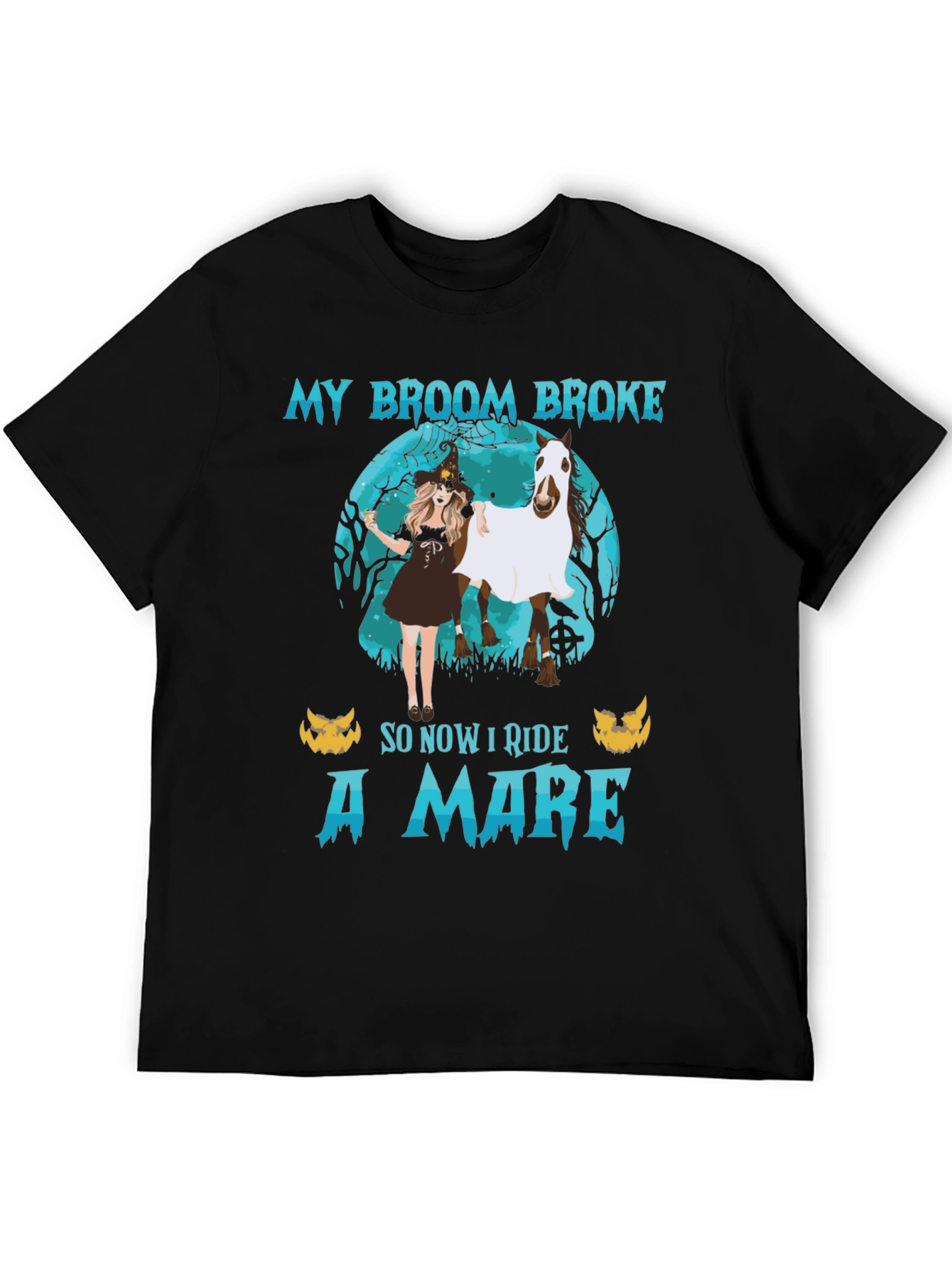 Halloween Witch Mare T-Shirt