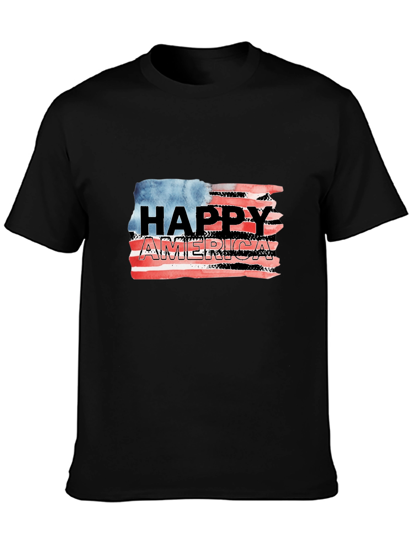 Happy America Graphic T-Shirt
