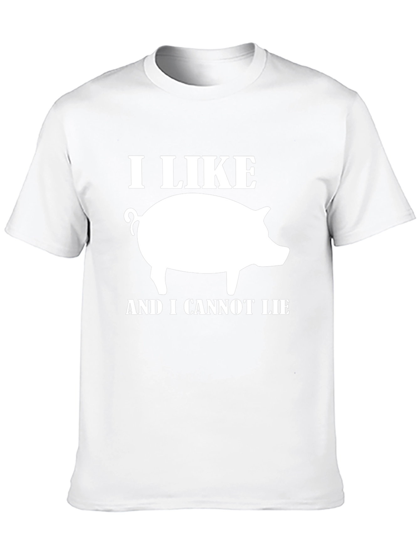 I Like Pigs Funny Graphic T-Shirt