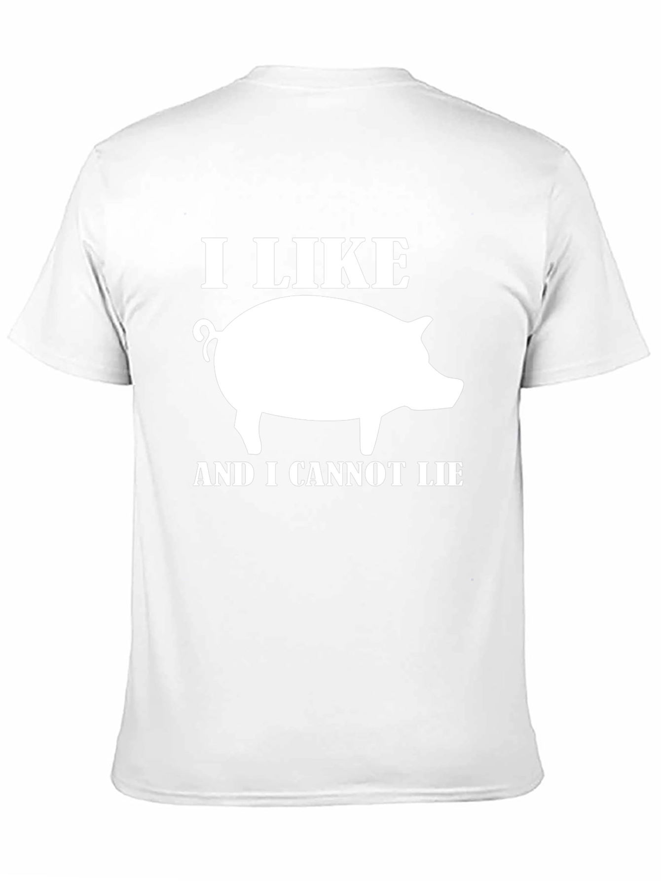I Like Pigs Funny Graphic T-Shirt