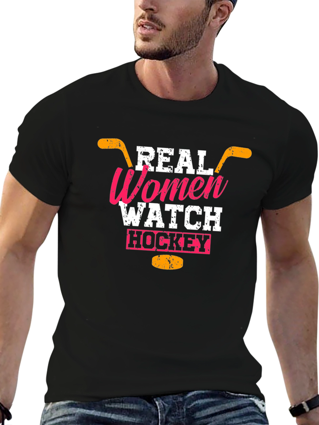 Real Women Watch Hockey T-Shirt
