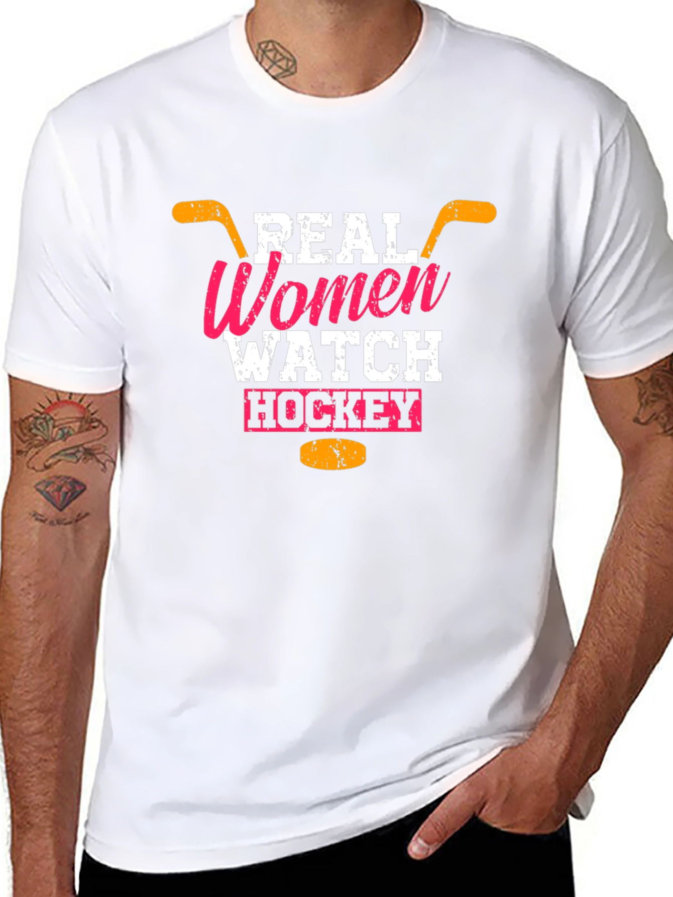 Real Women Watch Hockey T-Shirt