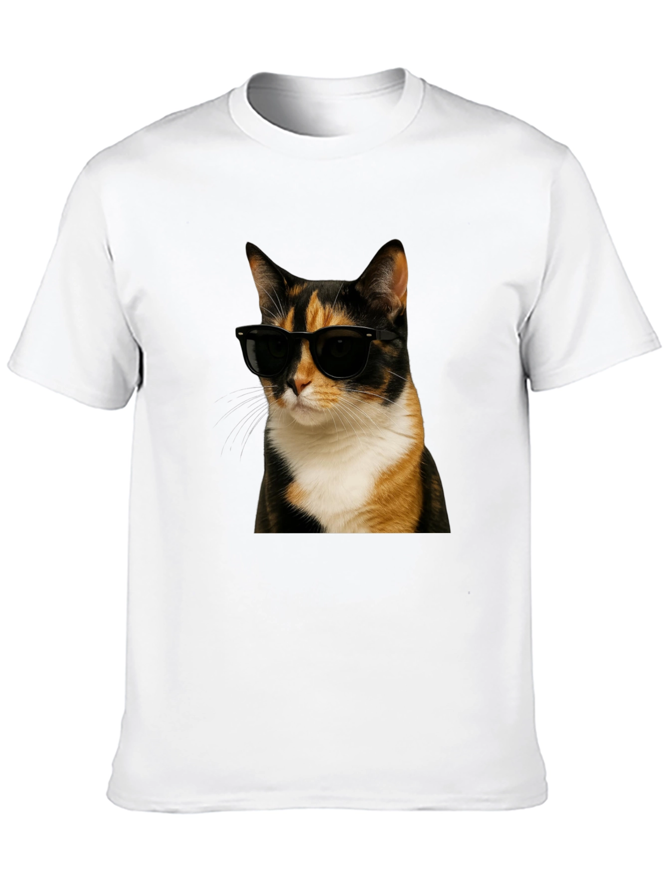 Cool Cat Graphic T-Shirt - Black