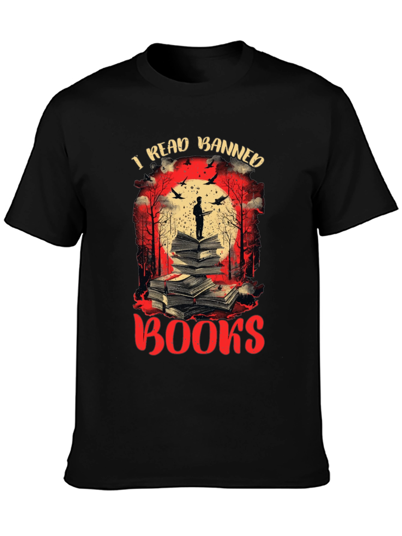 I Read Banned Books Graphic T-Shirt