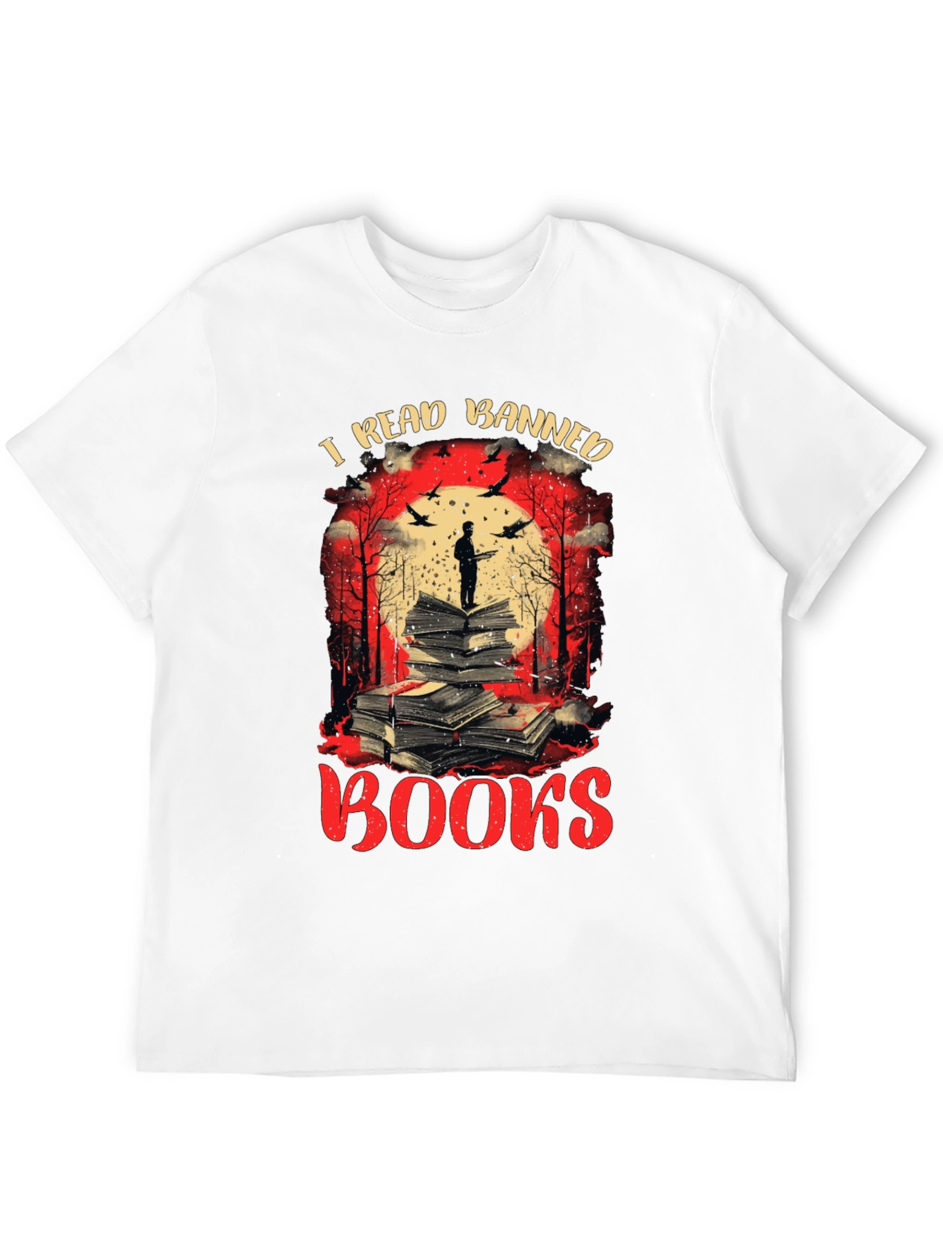 I Read Banned Books Graphic T-Shirt