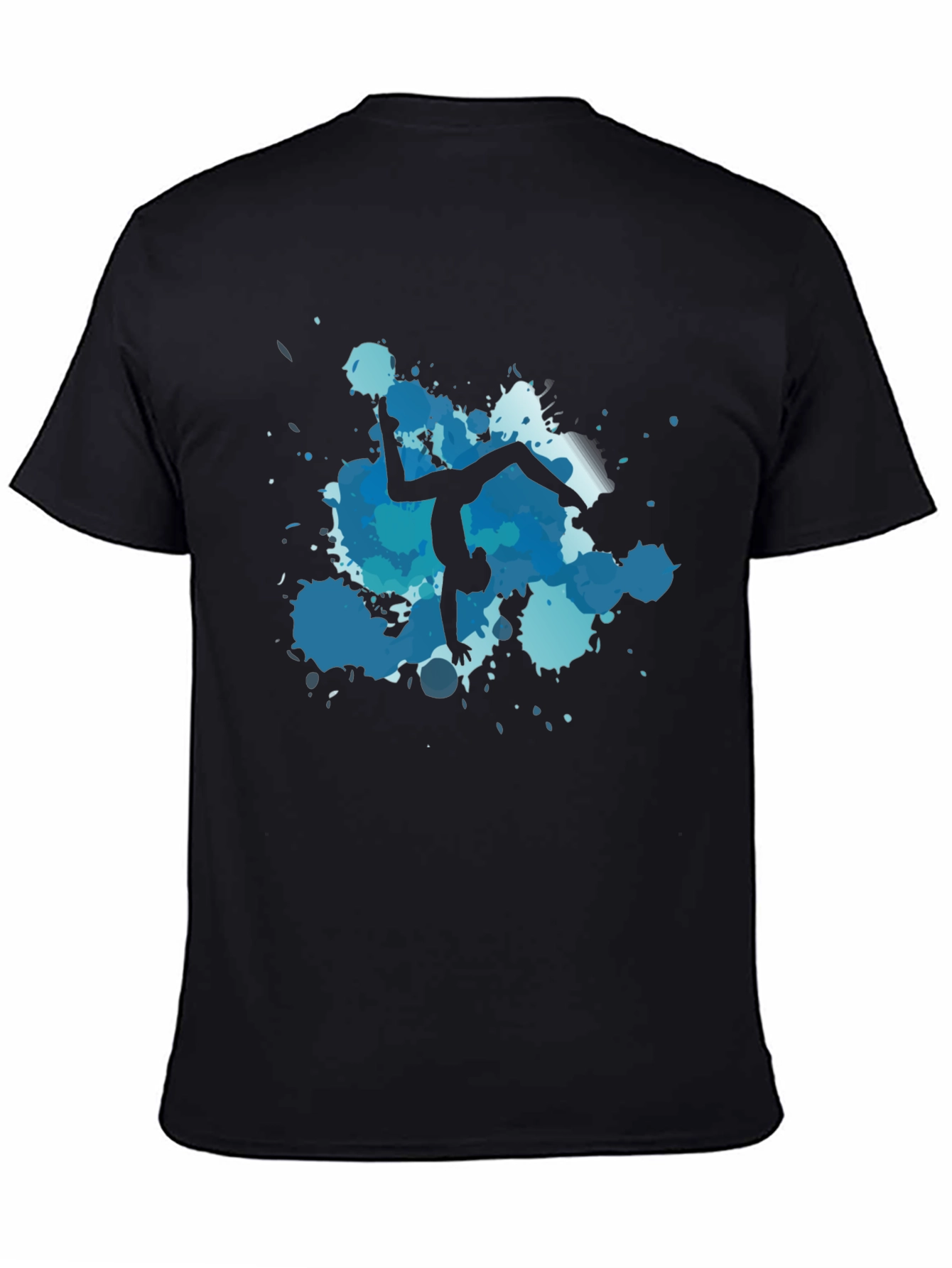Gymnast Silhouette T-Shirt - Artistic Design