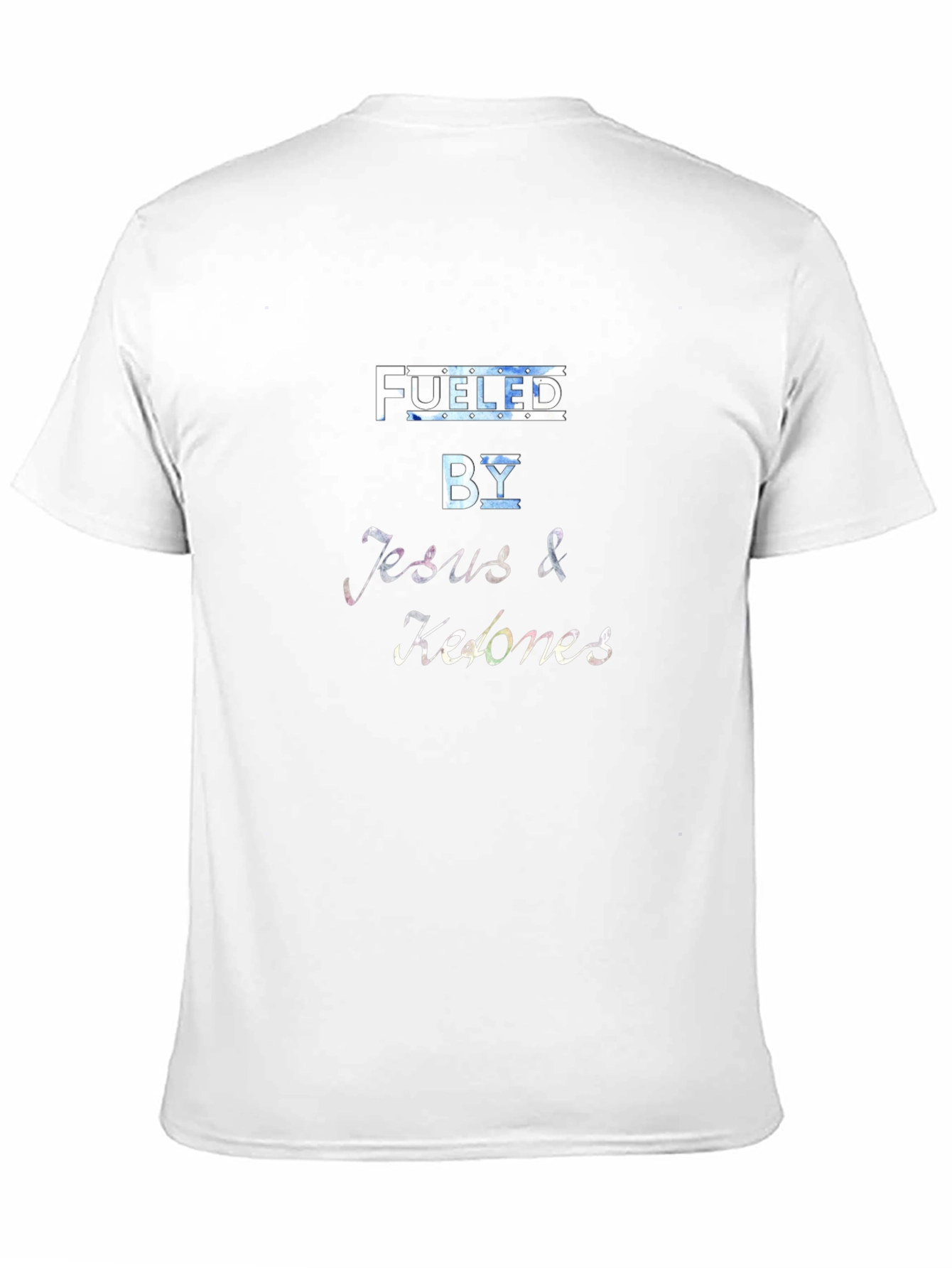 Fueled By Jesus & Ketones Black T-Shirt