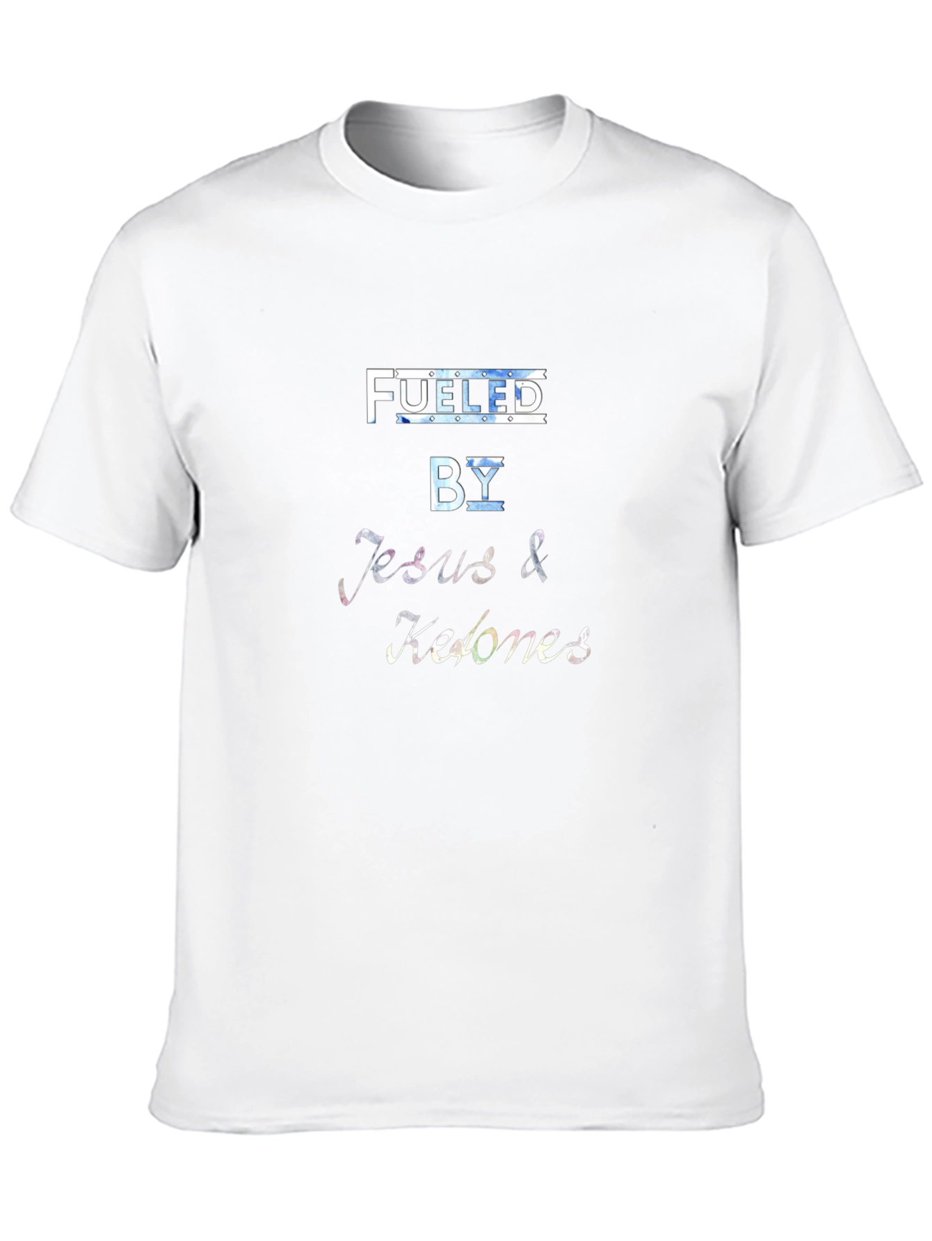 Fueled By Jesus & Ketones Black T-Shirt